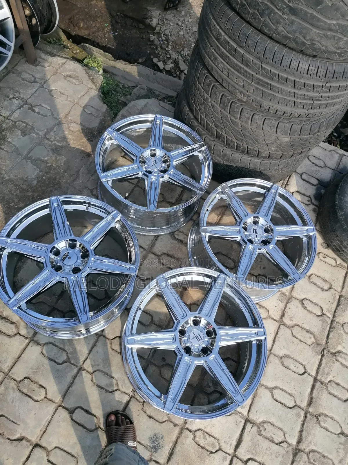 20 Rims Chrome Usa Standard