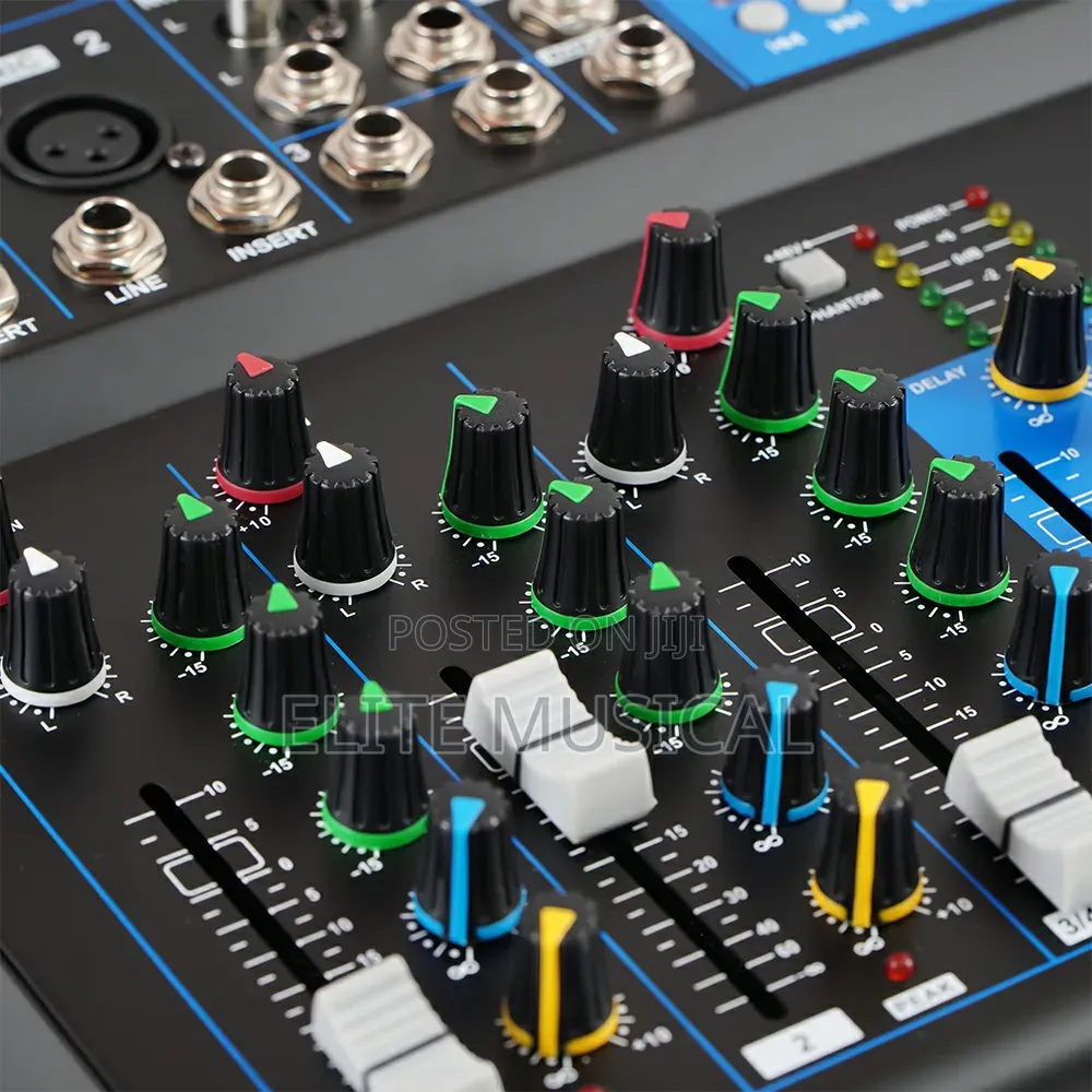 High Quality F4-Channel Audio Mixer