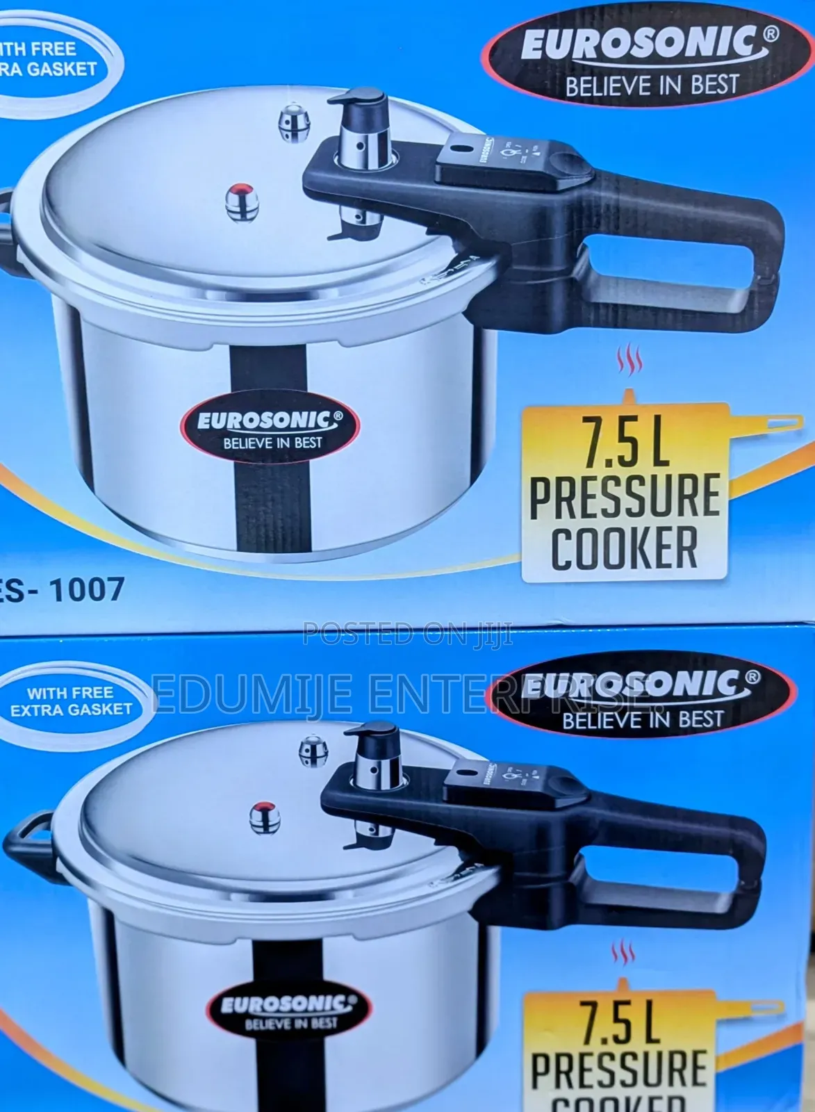 Eurosonic 7.5l Pressure Cooker