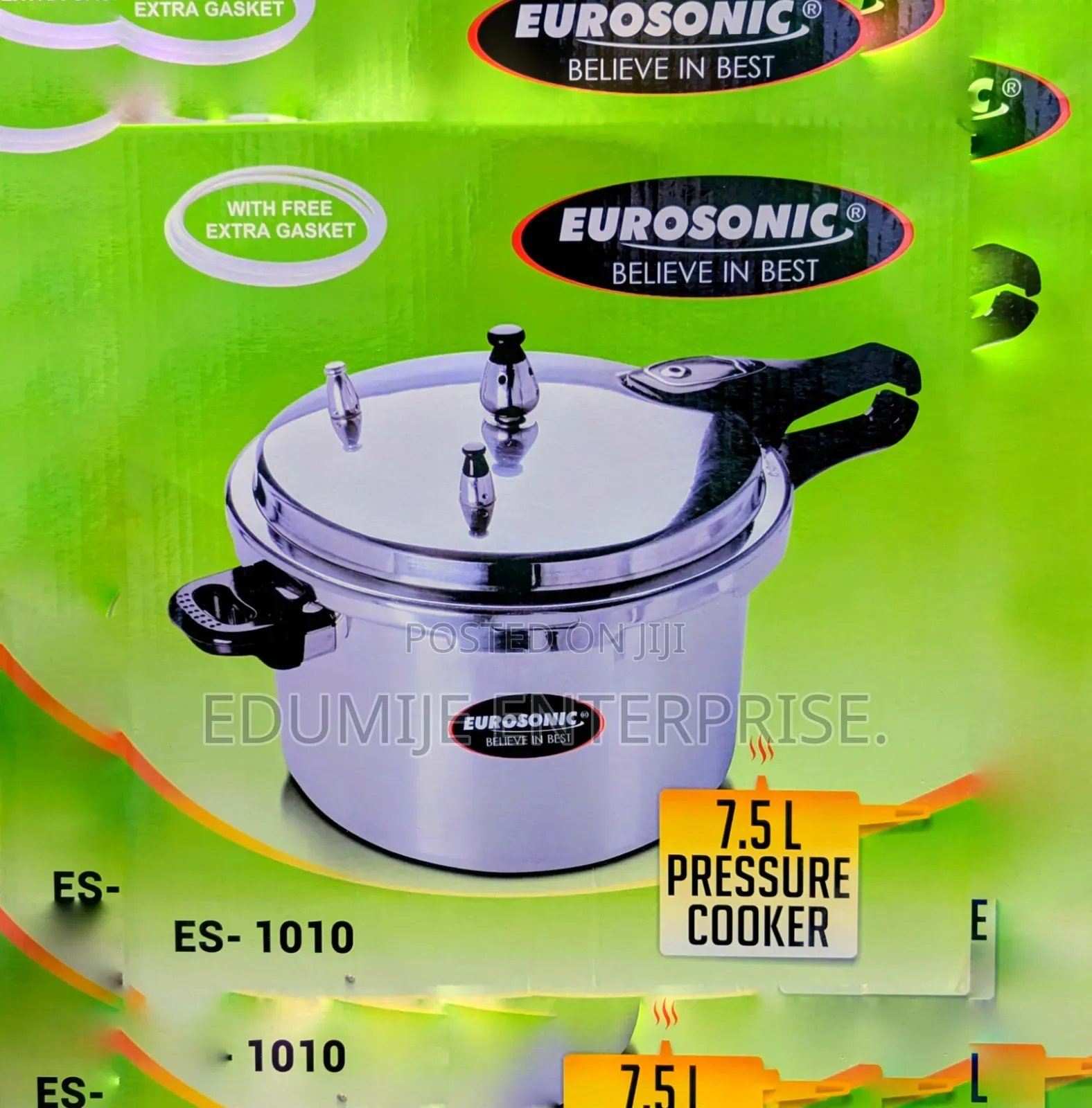 7.5l Eurosonic Pressure Cooker