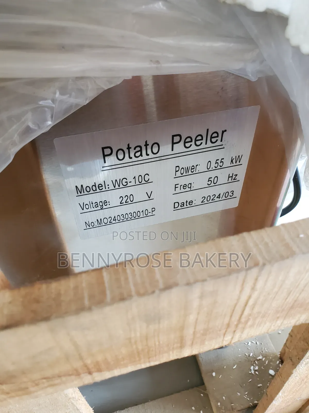 Potatoe Peeling Machine