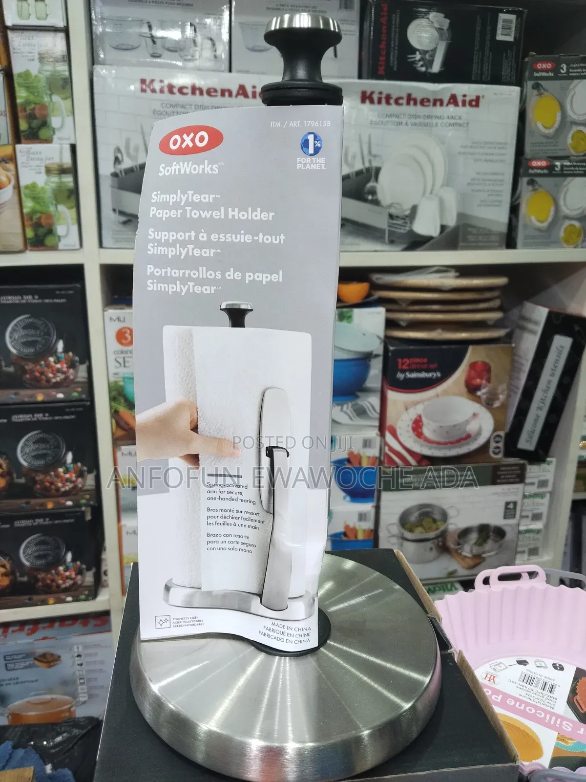 OXO SoftWorks SimplyTear Paper Towel Holder