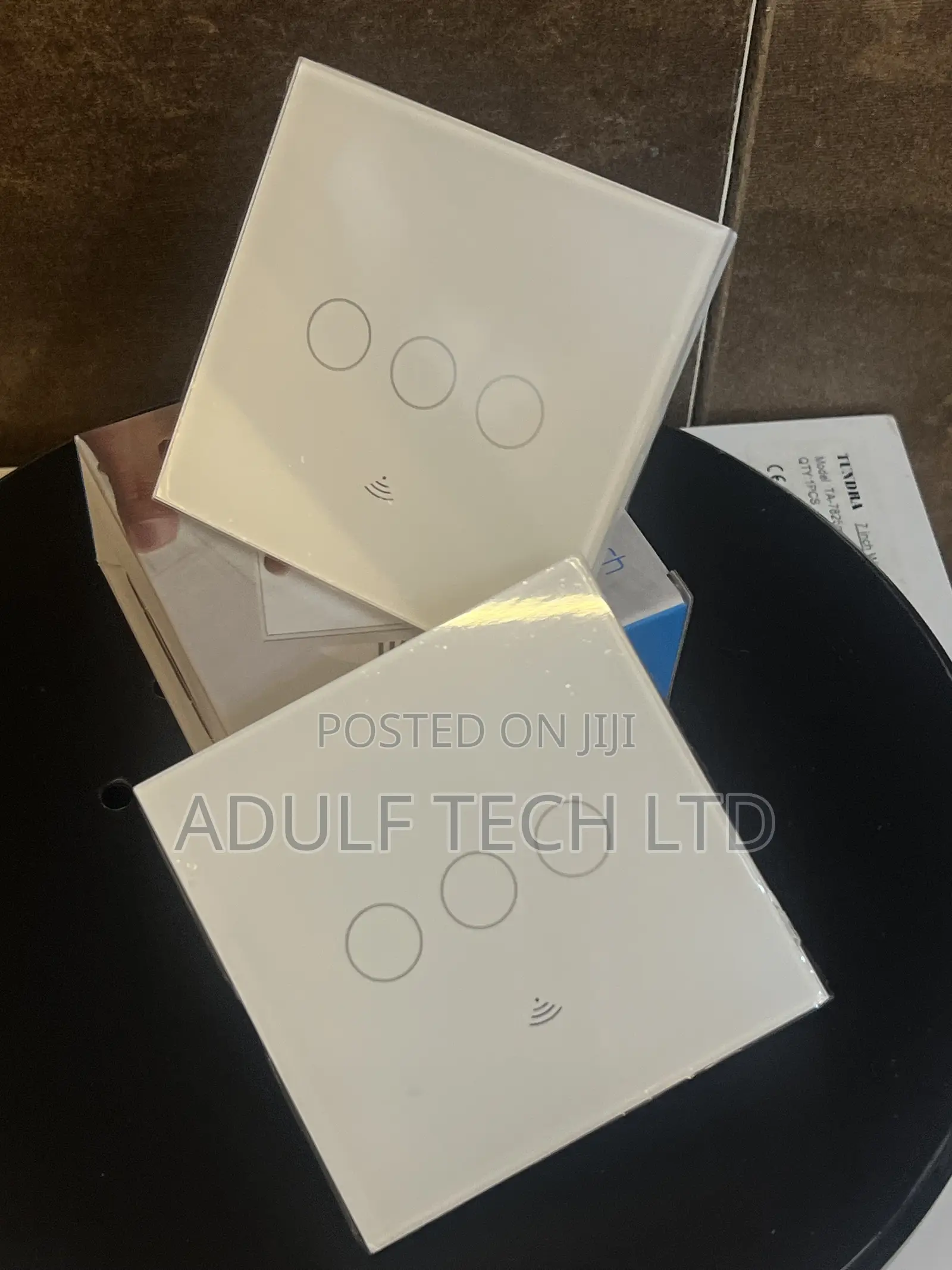 3 Gang Smart Touch Wi-Fi / Remote / App Controlled Switch