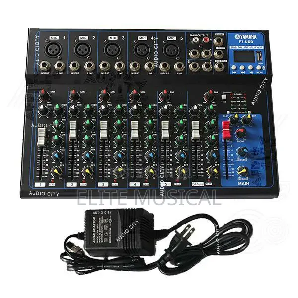 High Quality 7-Channel Audio Mixer