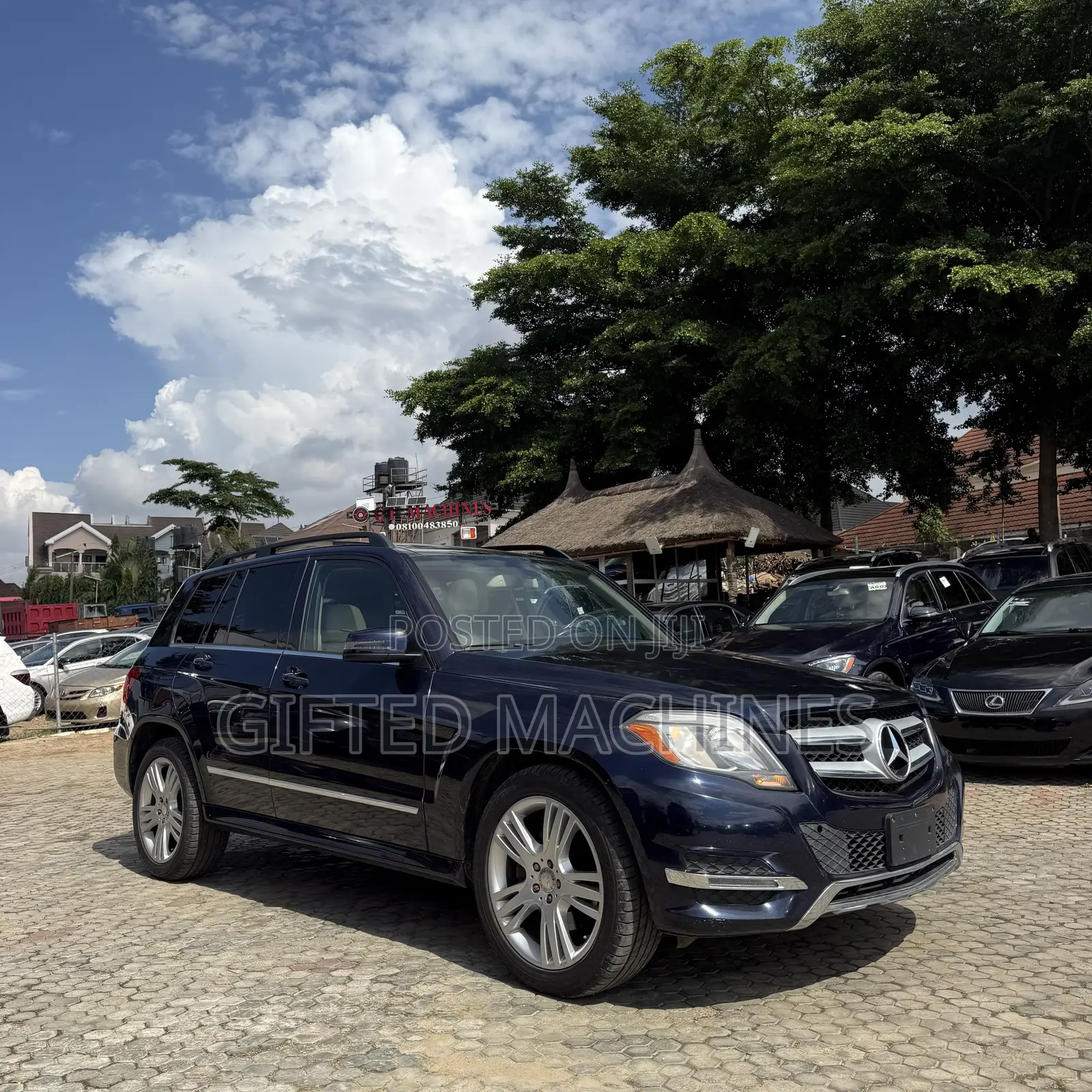 Mercedes-Benz GLK-Class 2014 Blue