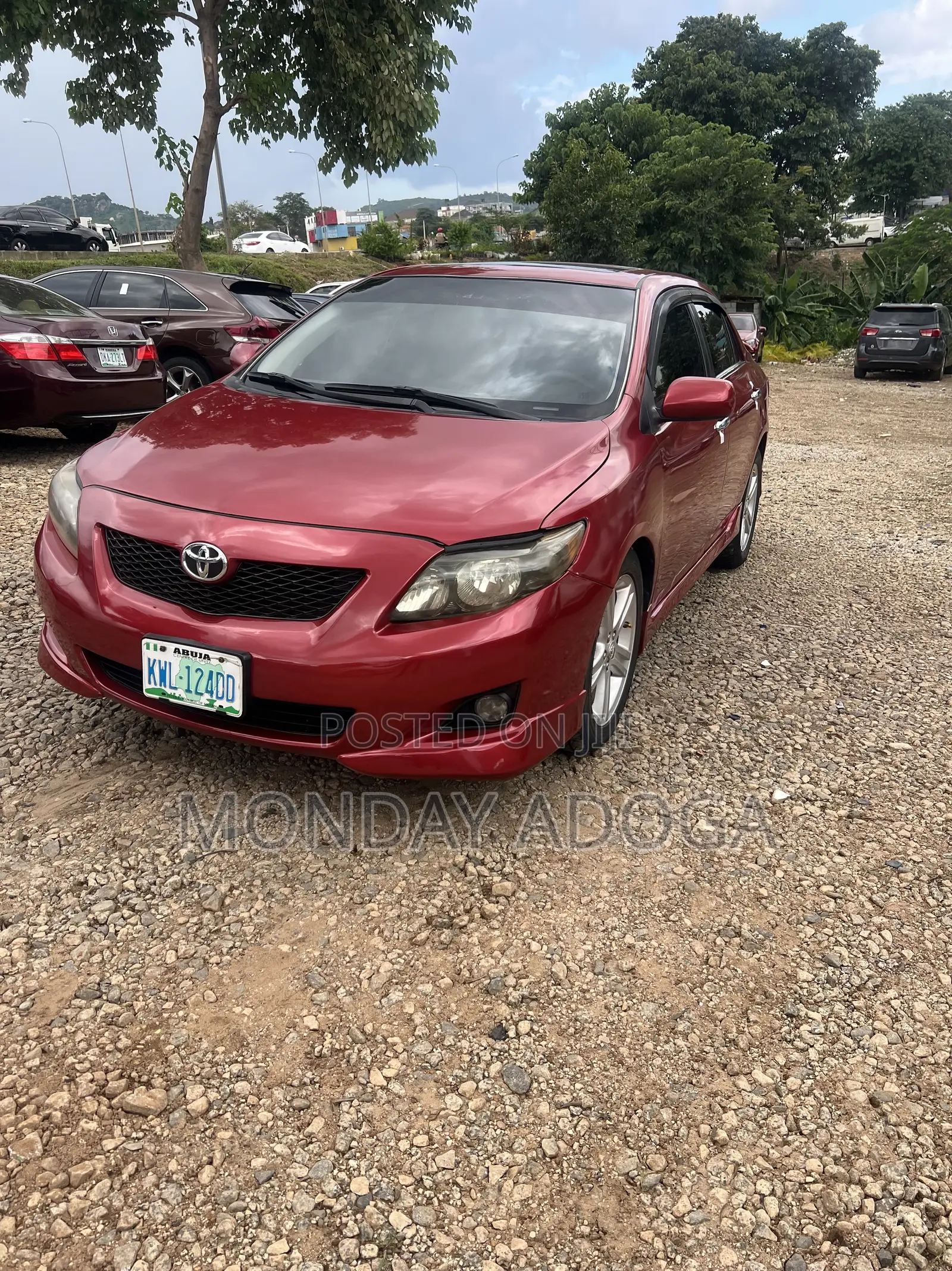 Toyota Corolla S 4dr Sedan (1.8L 4cyl 4A) 2010 Red