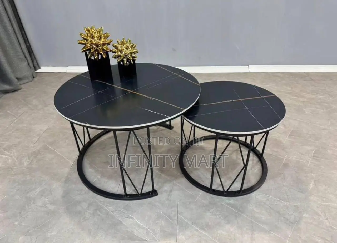 Modern Marble Top Center Table.