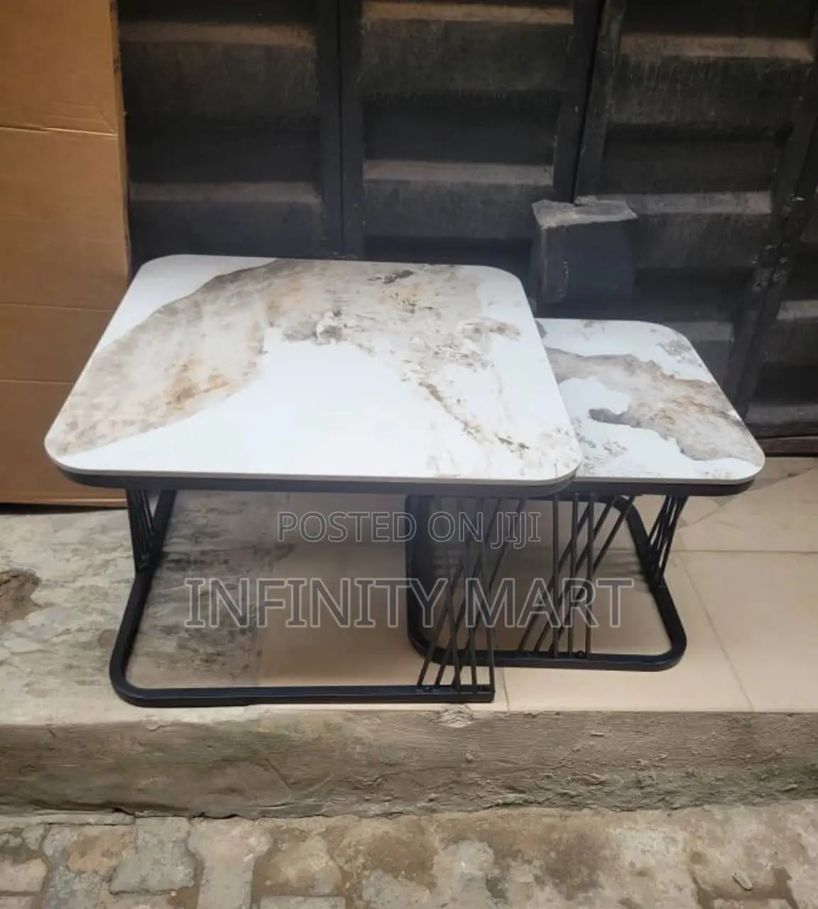 Modern Marble Top Center Table.