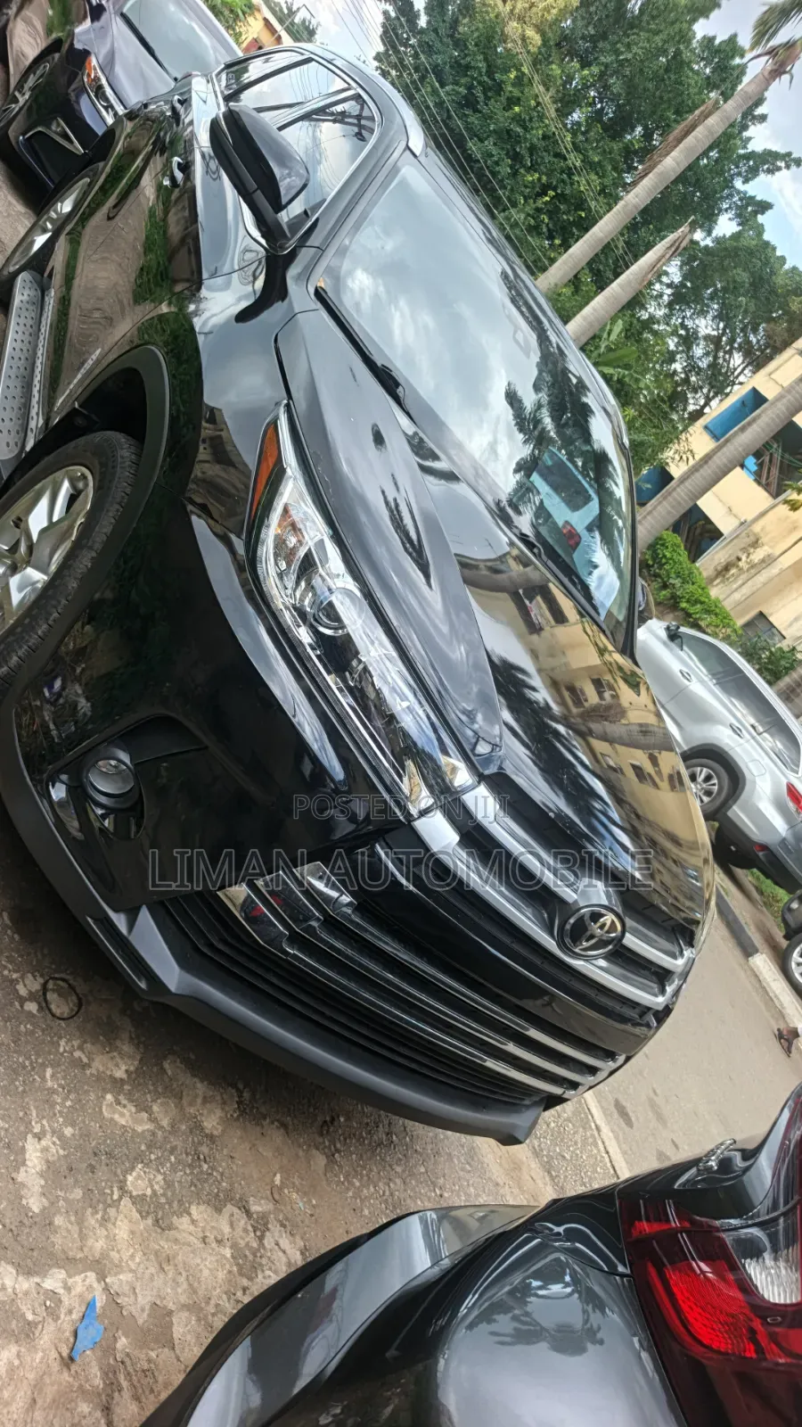 Toyota Highlander Limited Platinum 4x4 V6 (3.5L 6cyl 8A) 2018 Black