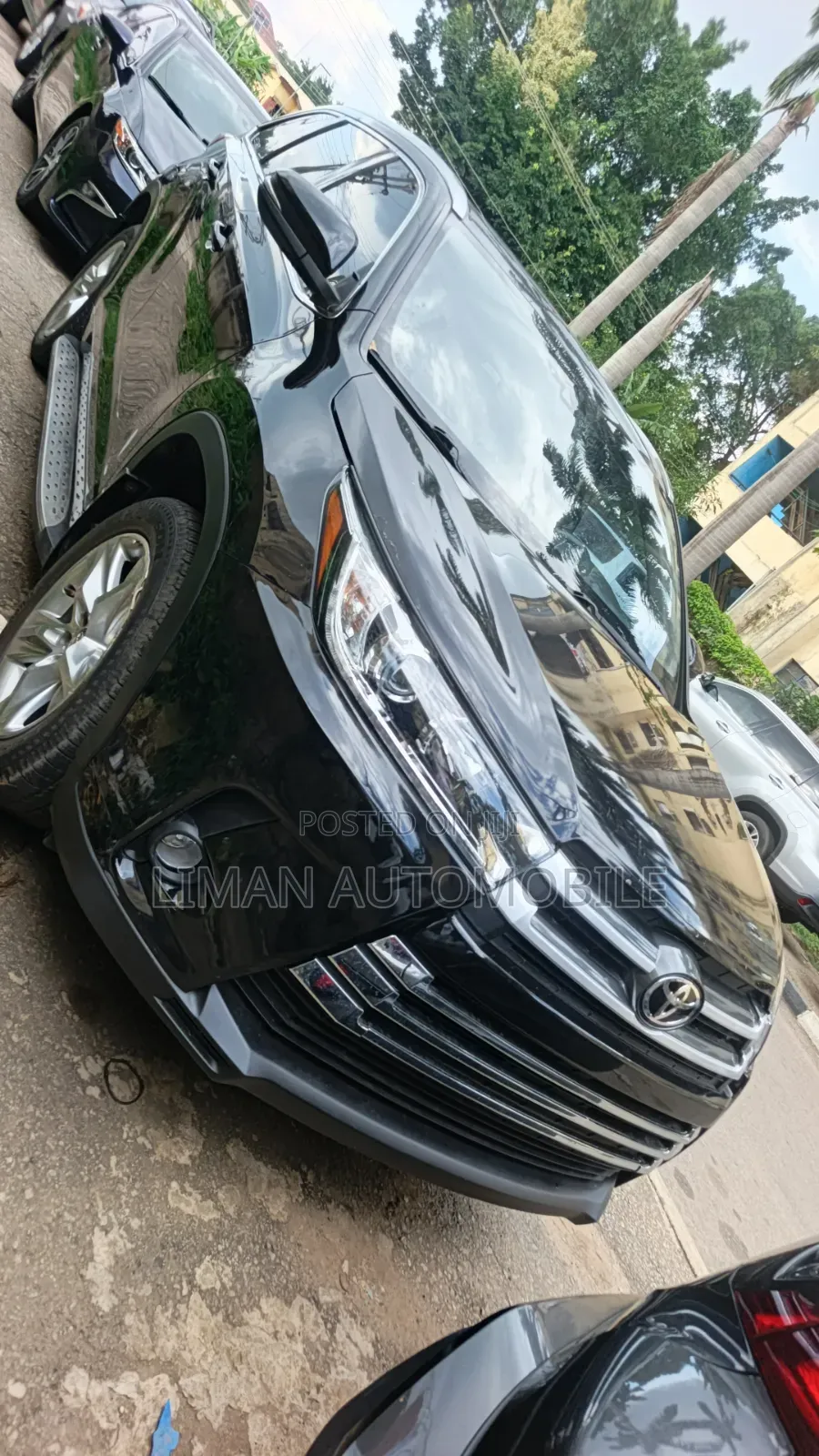 Toyota Highlander Limited Platinum 4x4 V6 (3.5L 6cyl 8A) 2018 Black