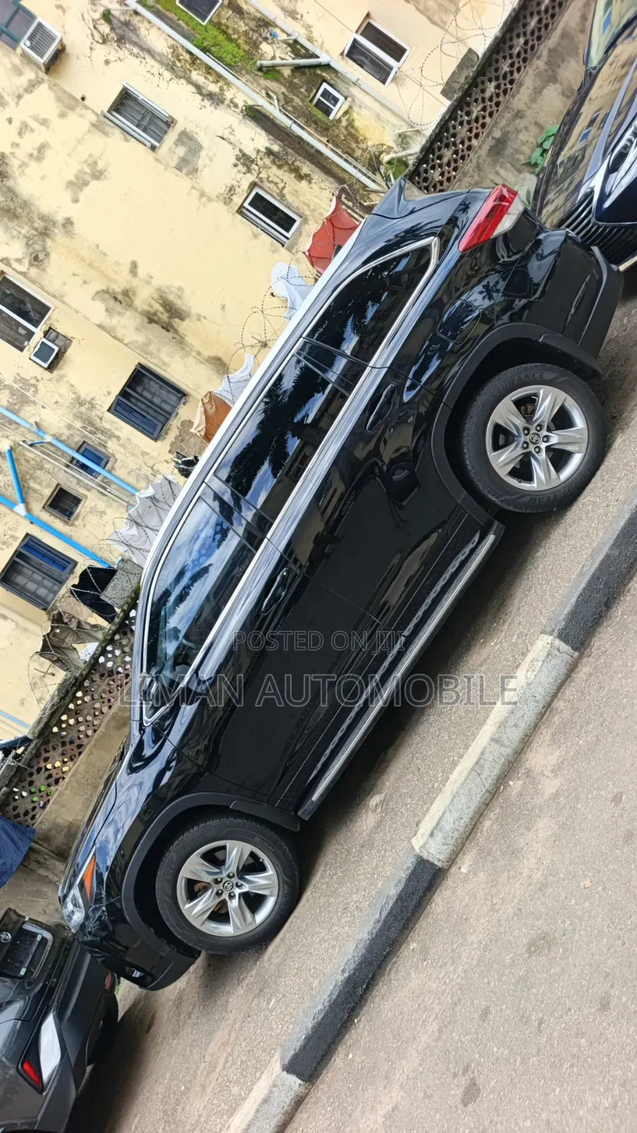 Toyota Highlander Limited Platinum 4x4 V6 (3.5L 6cyl 8A) 2018 Black