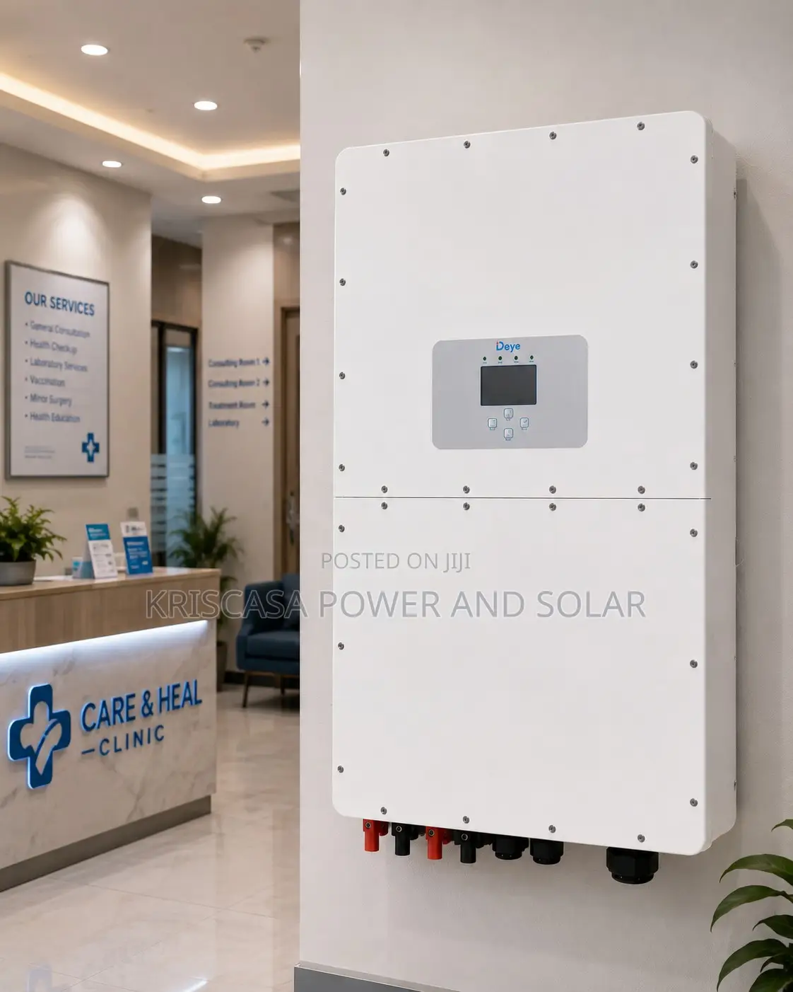 High-Performance Deye 50kW Hybrid Inverter | 1000V PV Input