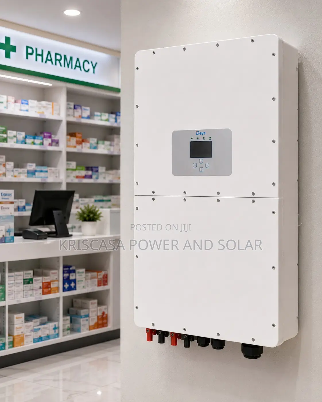 High-Performance Deye 50kW Hybrid Inverter | 1000V PV Input