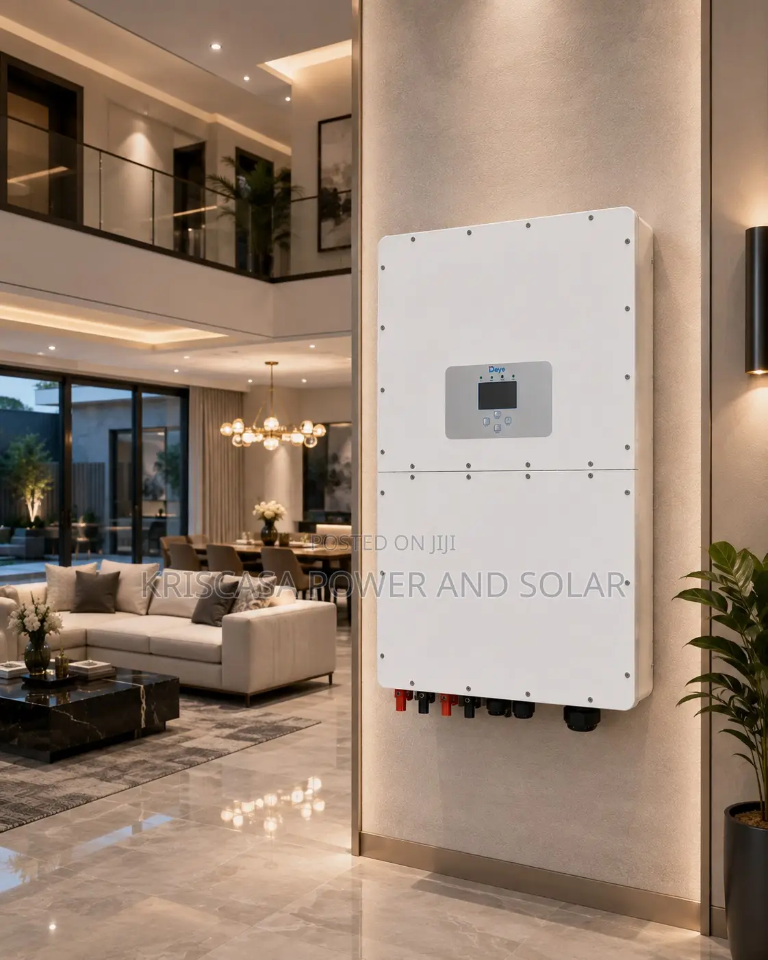Deye 50kW Hybrid Inverter for Hotels, Schools Hospitals