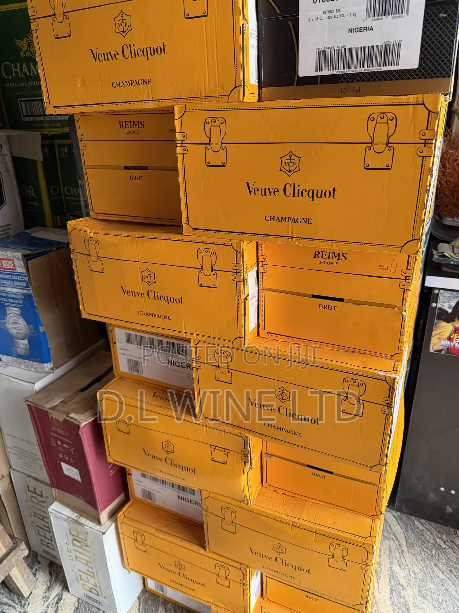 Veuve Clicquot Brut Carton of 12 Bottles