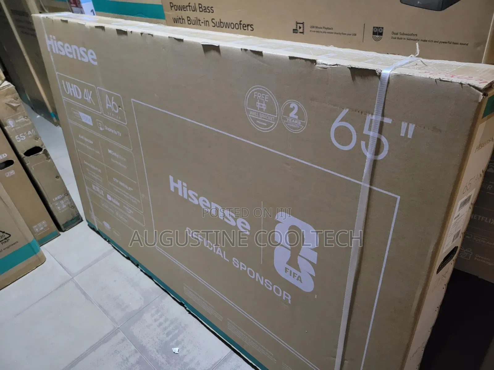 Brand New Original Hisense Smart TV 65" Comes With 2years Warranty