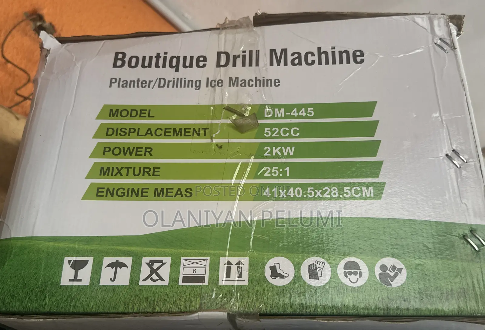 Drill Machine/ Planter Drilling Ice Machine (Earth Auger)