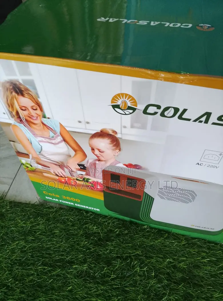 COLA 3600 (1200W) Solar Generator | Portable Power Station