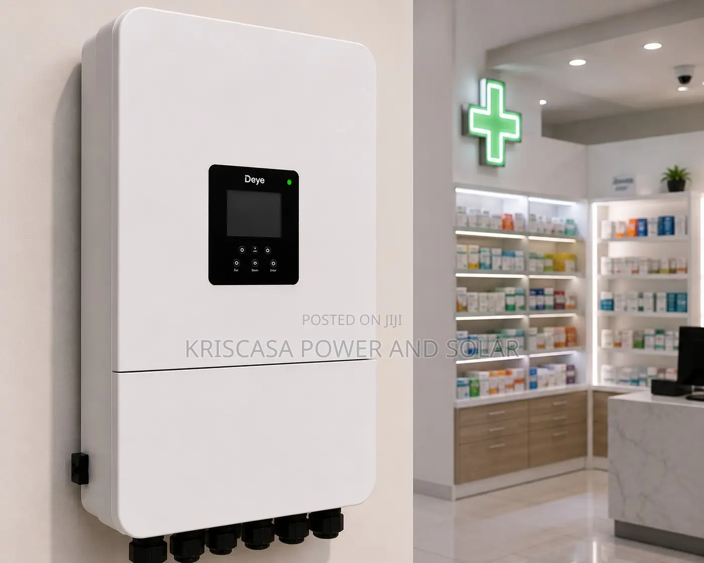 16kW Deye Hybrid Inverter | Lithium Battery Compatible