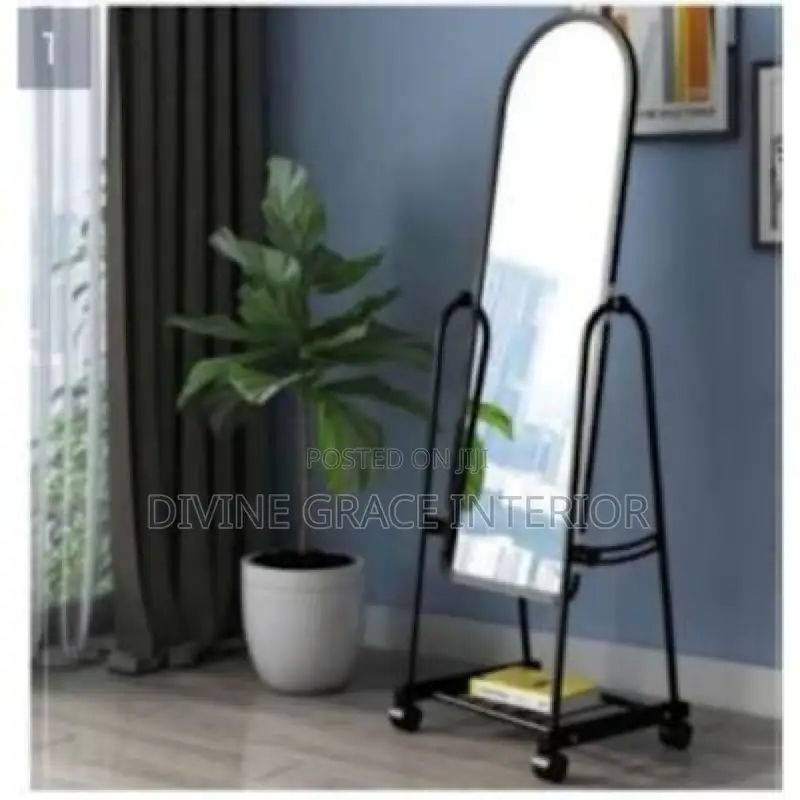 Elegant Mobile Standing Dressing Mirro