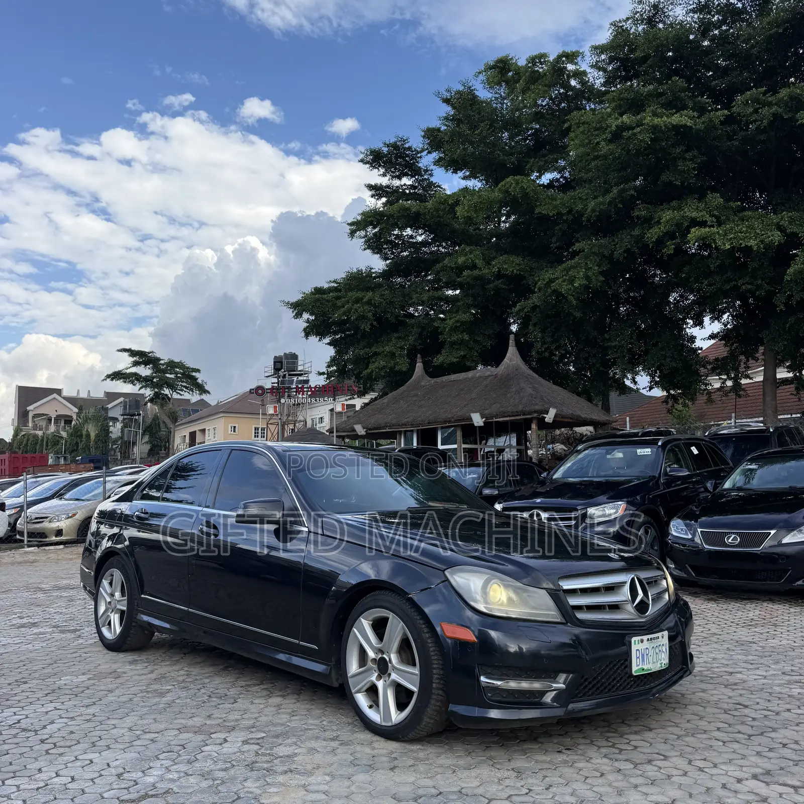 Mercedes-Benz C350 2012 Gray