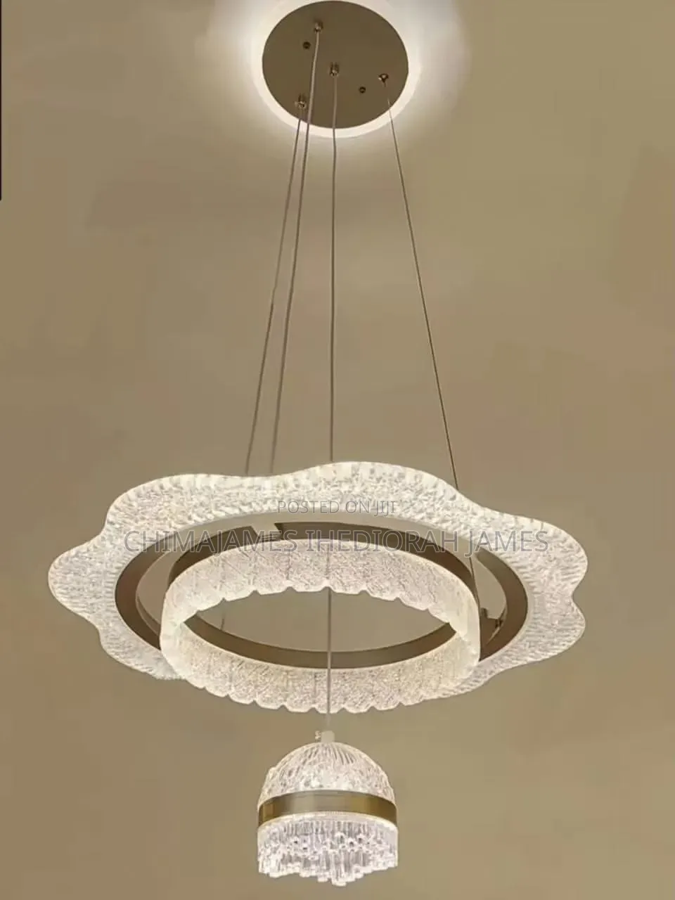Nordic Luxury Starry Sky Pendant Light LED Aisle Lamp Entrance Hallway