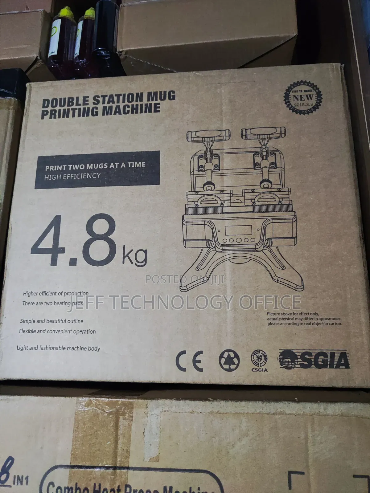 Genuine Double Station Mug Printing Machine