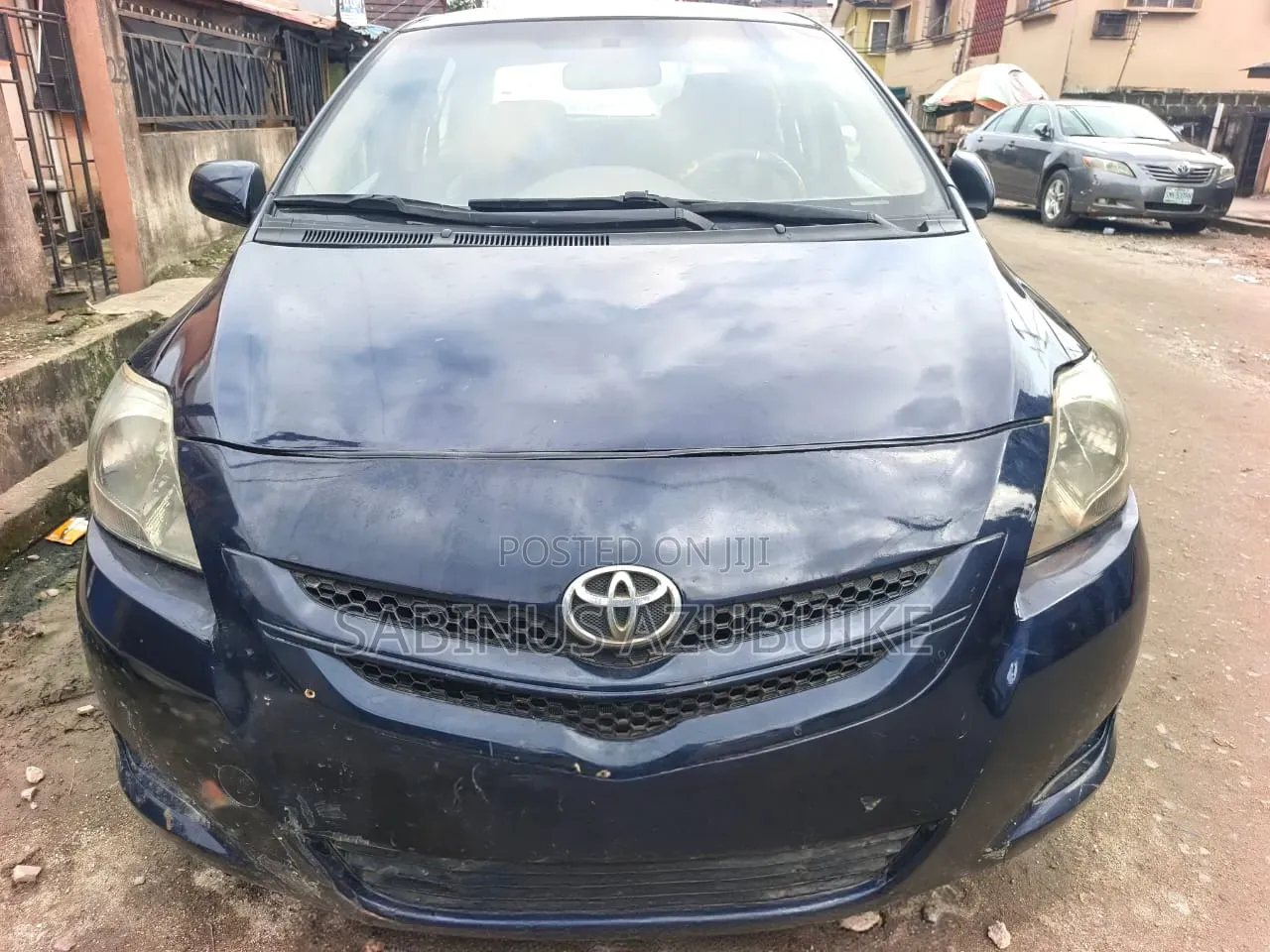 Toyota Yaris 2008 Blue