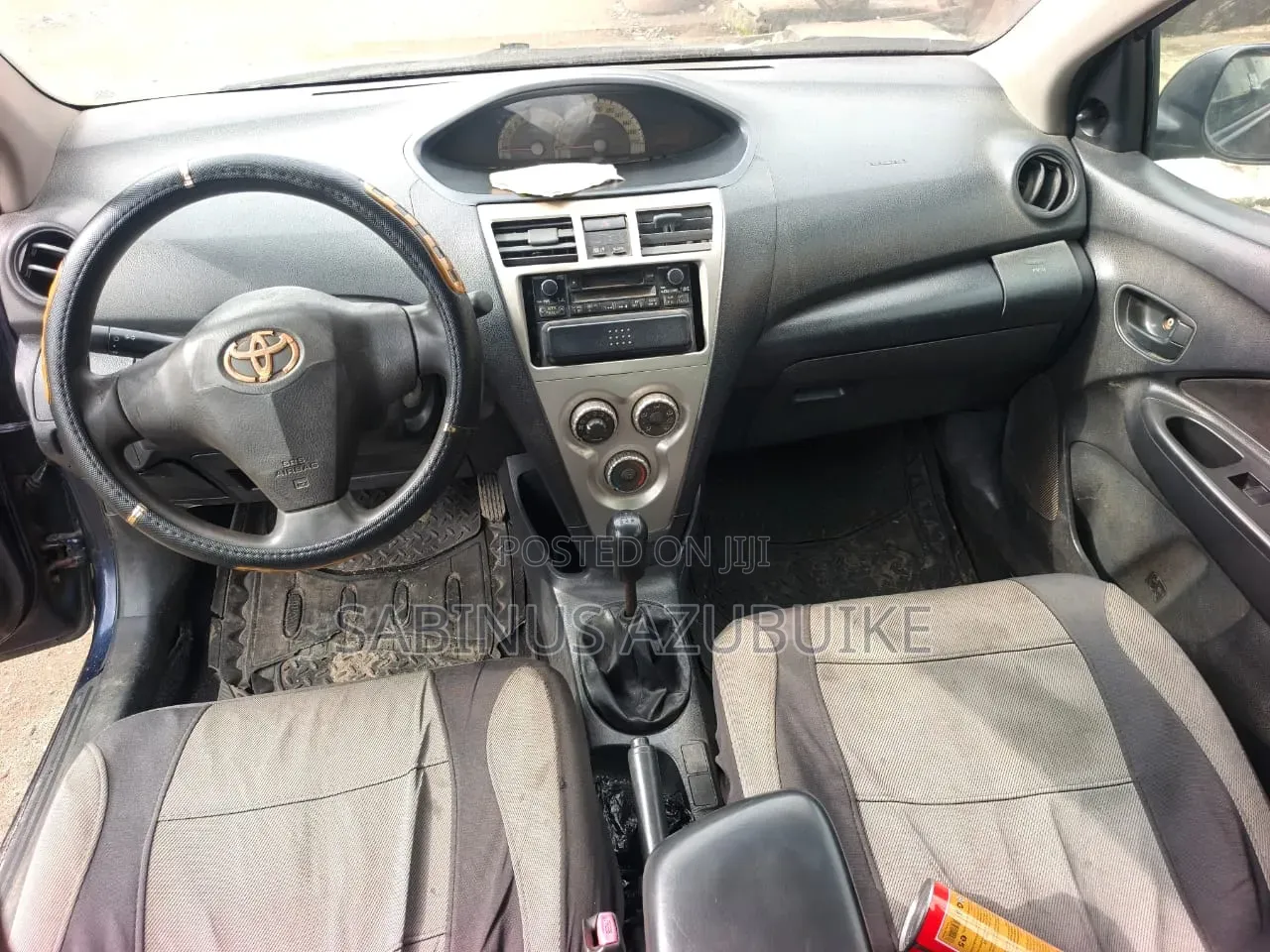 Toyota Yaris 2008 Blue