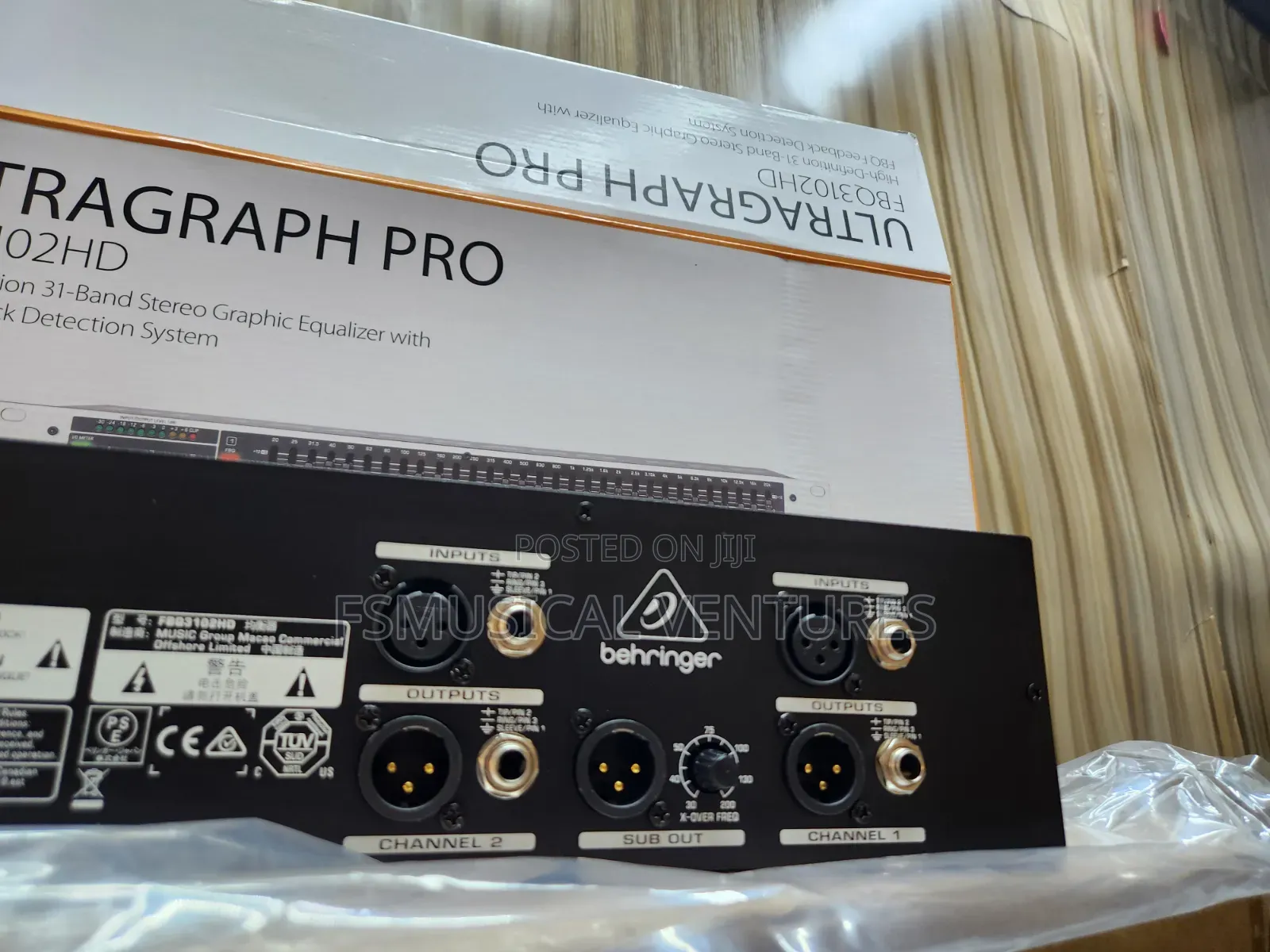 Behringer Ultragraph Pro Fbq3102hd Equalizer