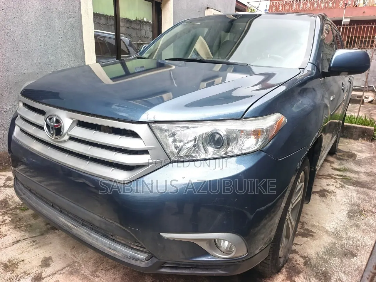 Toyota Highlander Limited 3.5L 2WD 2013 Blue