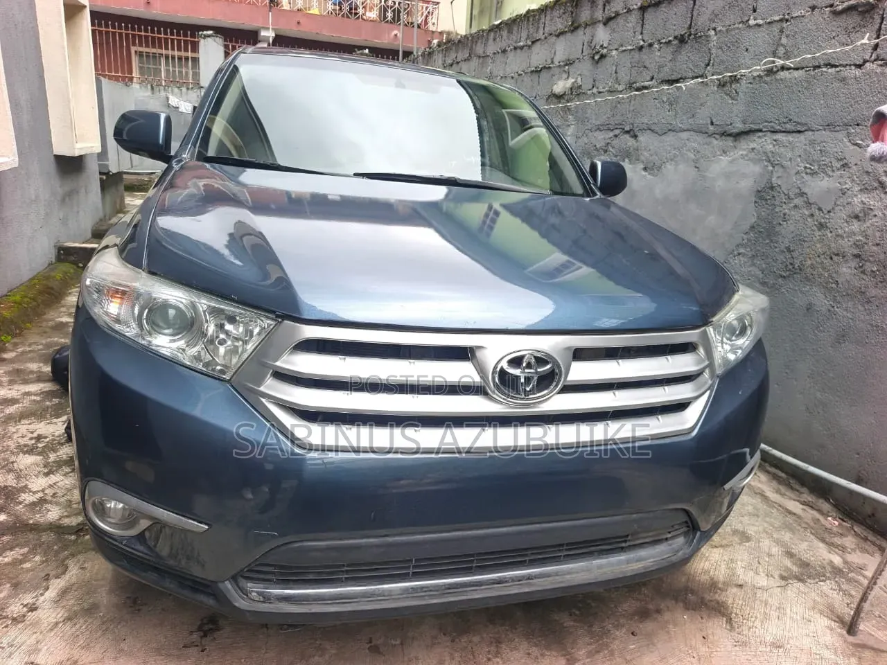 Toyota Highlander Limited 3.5L 2WD 2013 Blue