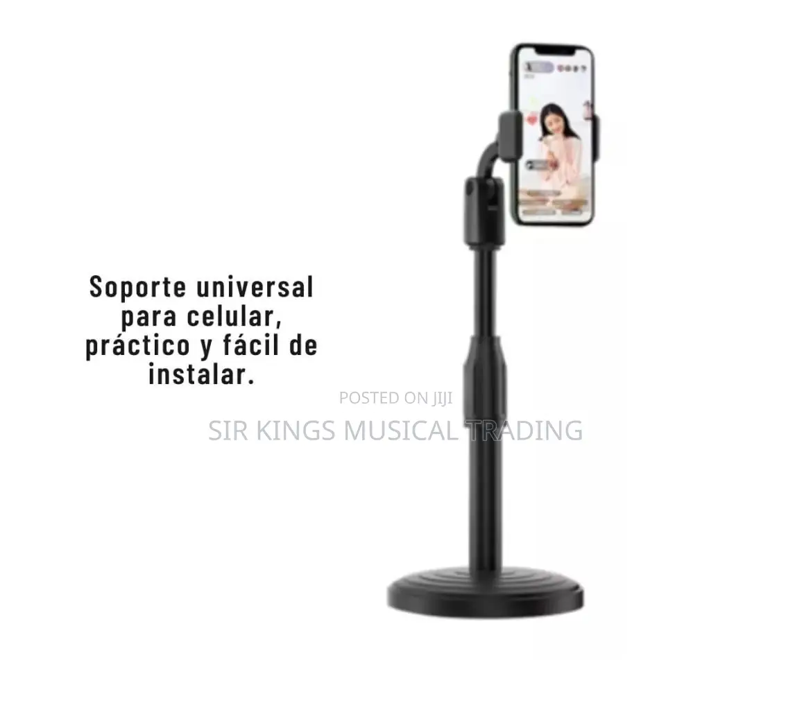 Adjustable Black Metal Boom Arm Stand