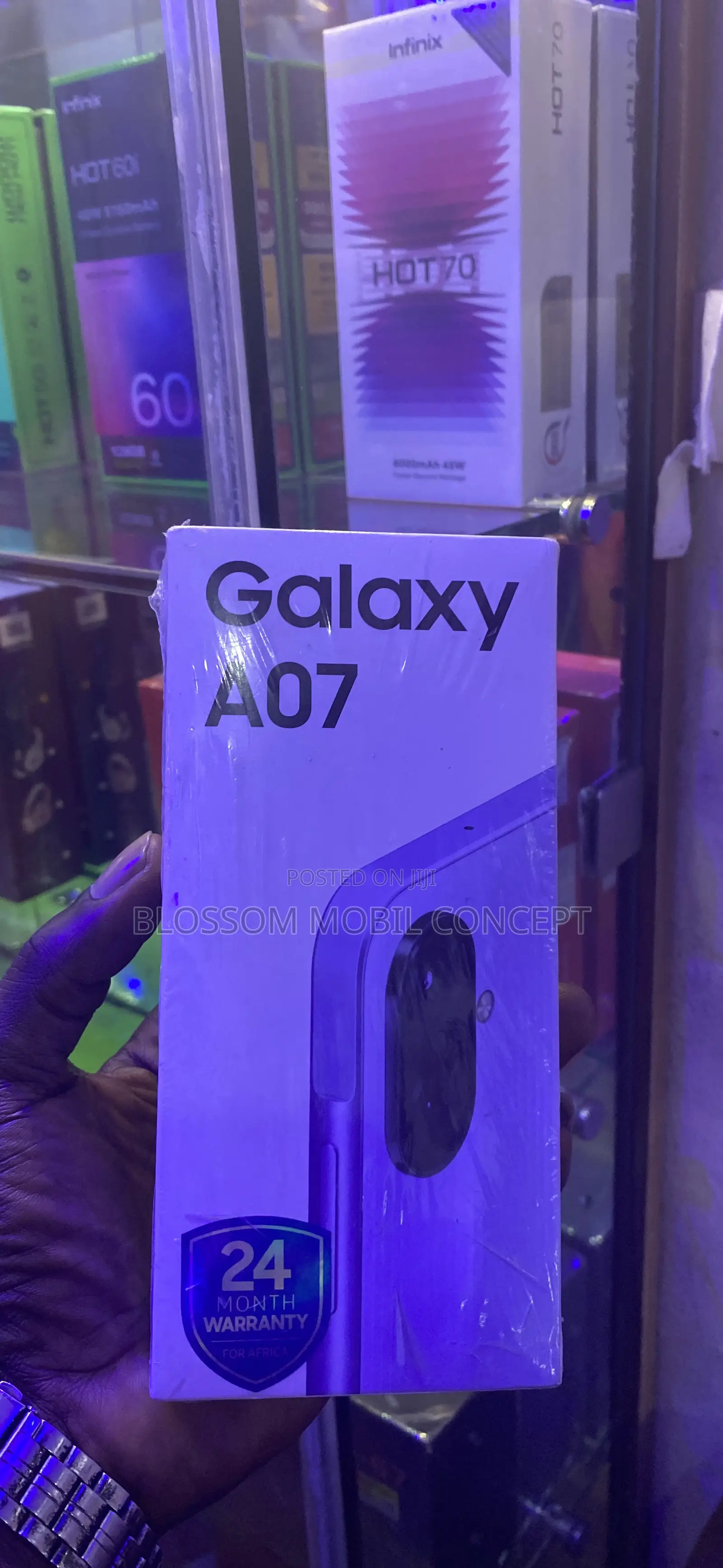 New Samsung Galaxy A07 128 GB Black