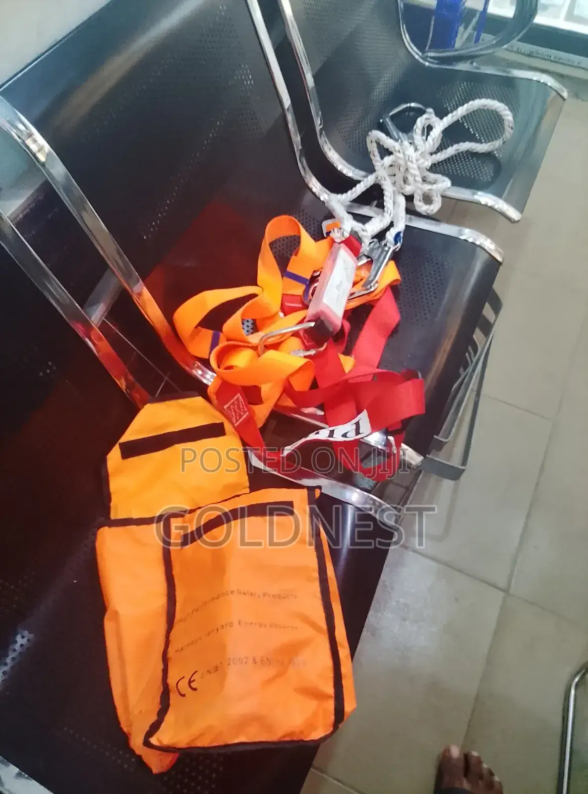 Safety Harness Belt With Double Hook