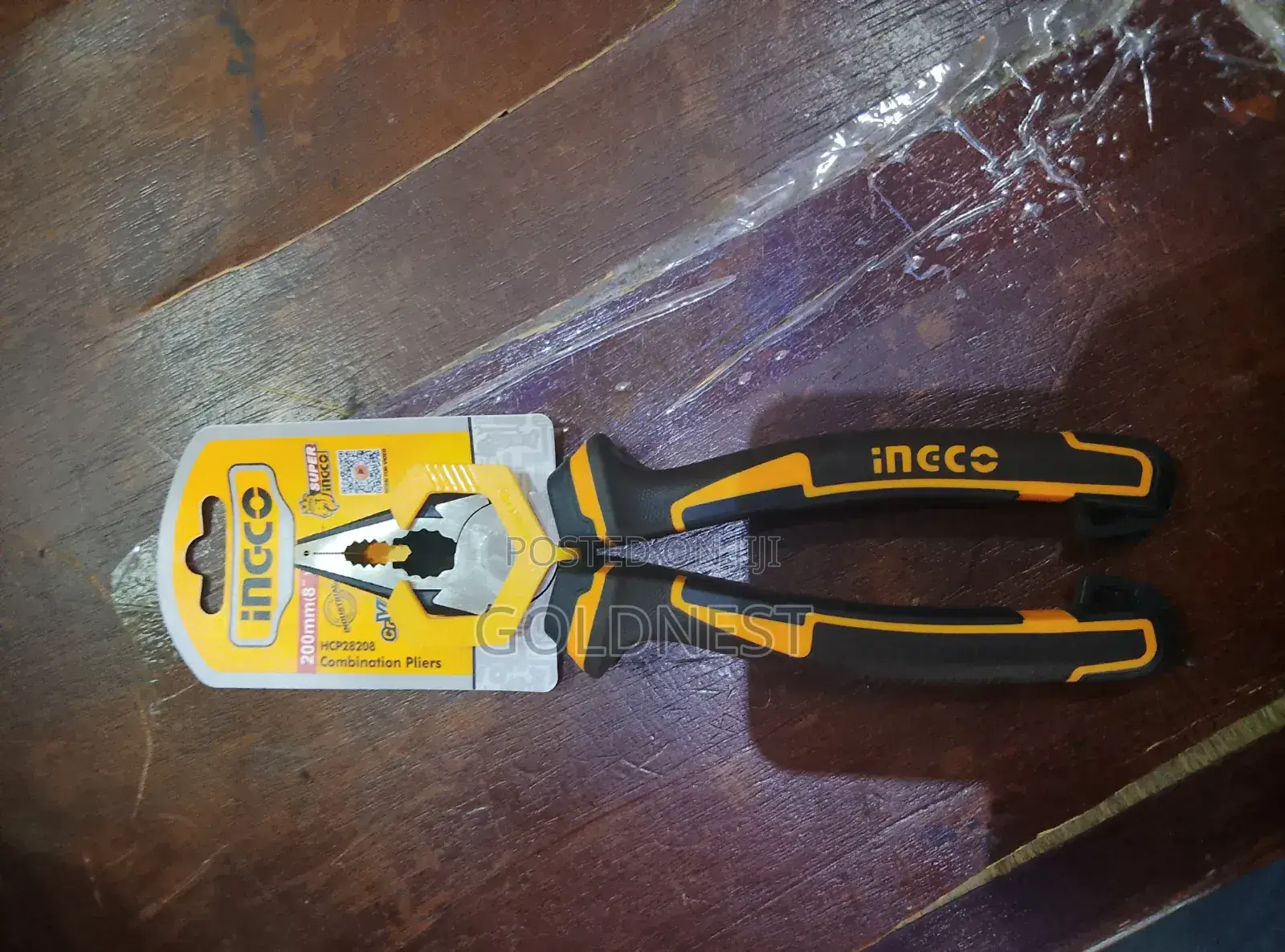 INGCO 8-Inch Combination Pliers.