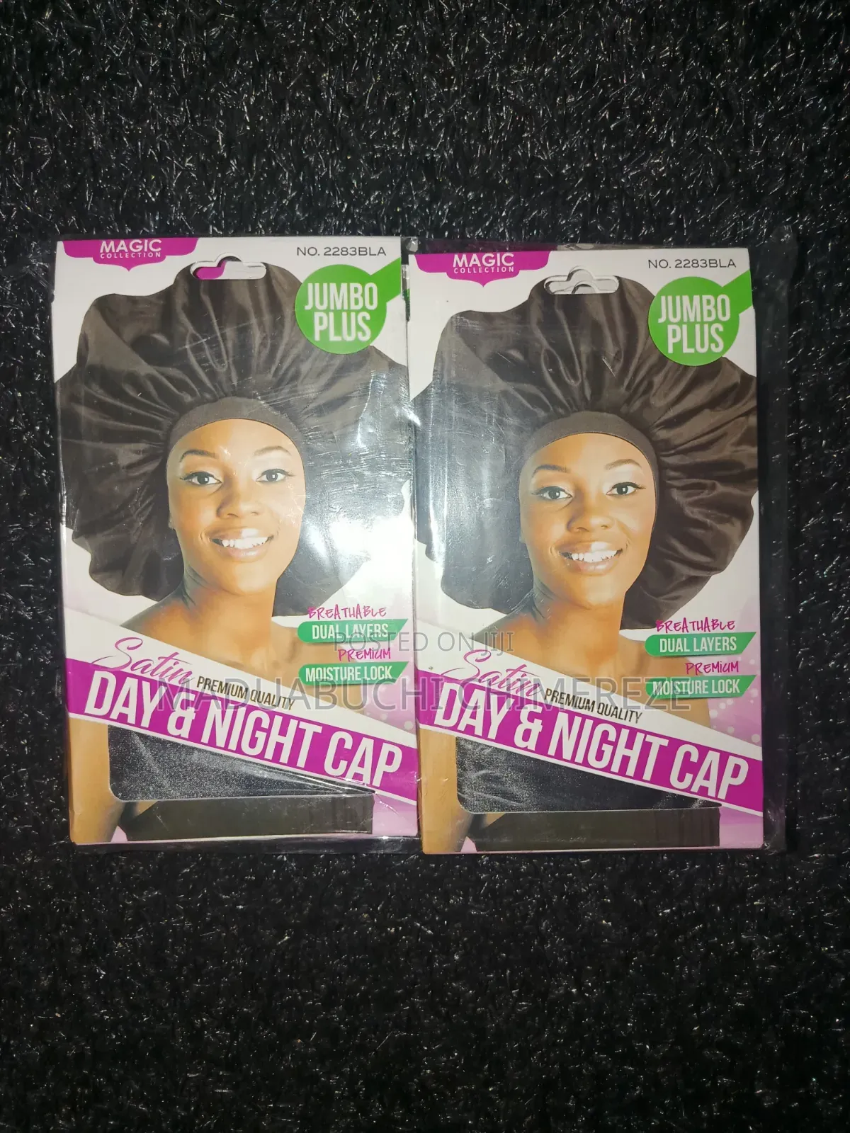 Magic Collection Jumbo Plus Satin Day Night Hair Bonnet