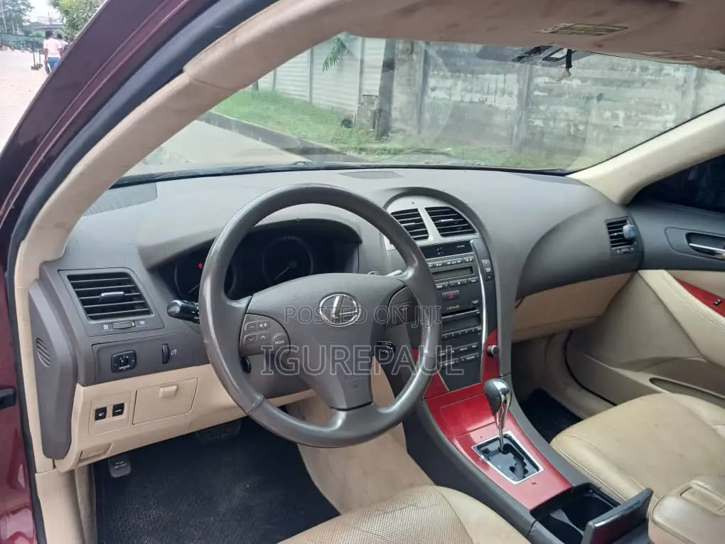 Lexus ES 350 2008 Red