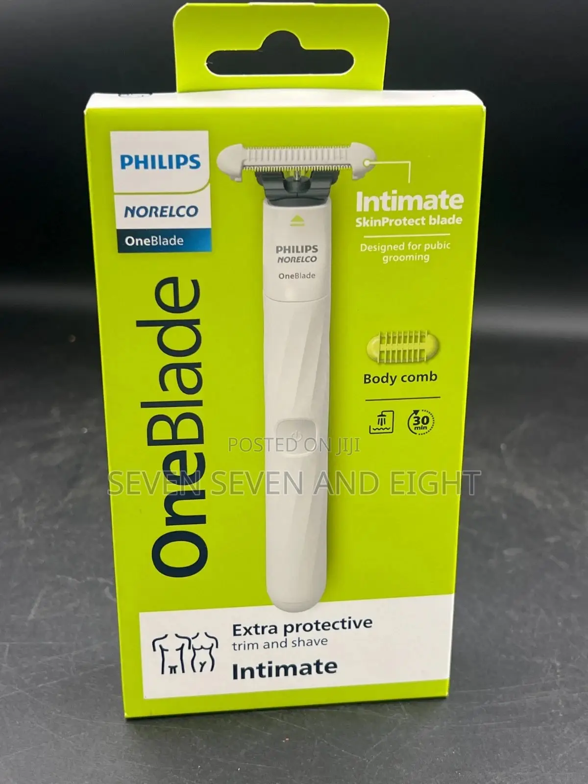 Philips Norelco OneBlade Unisex Intimate Pubic Body Groomer/Trimmer