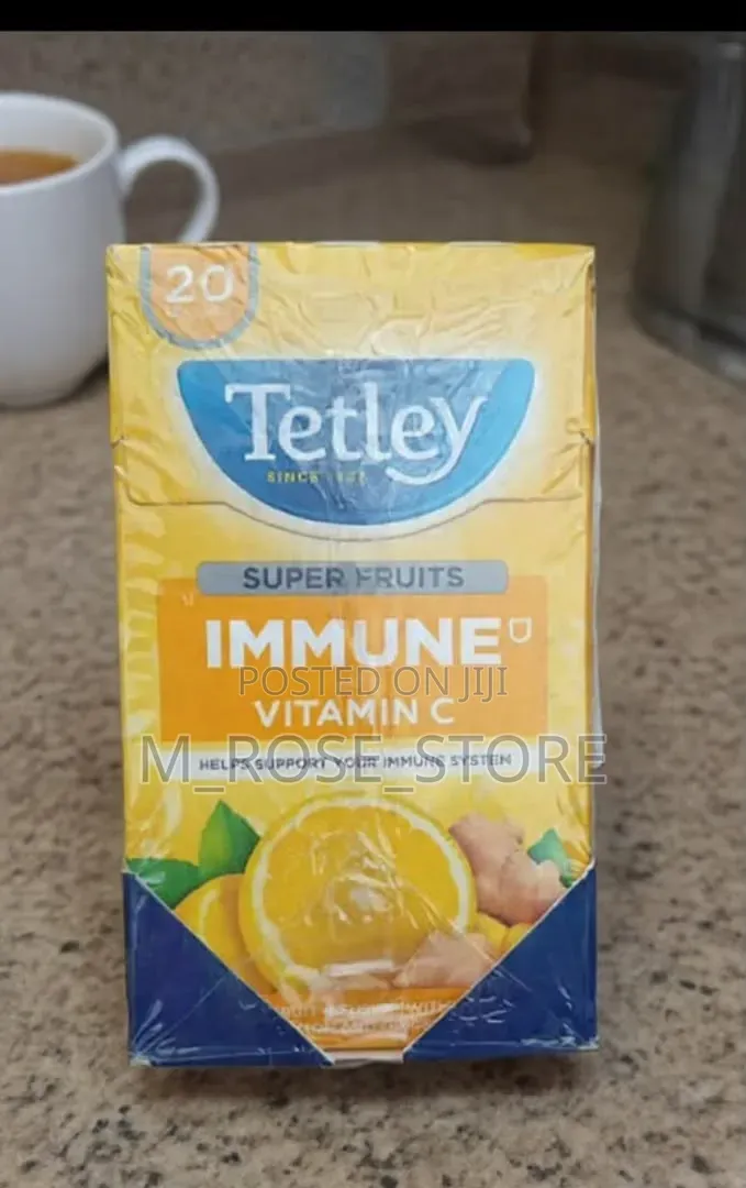 Tetley Super Fruits Immune Tea With Vitamin C ×4