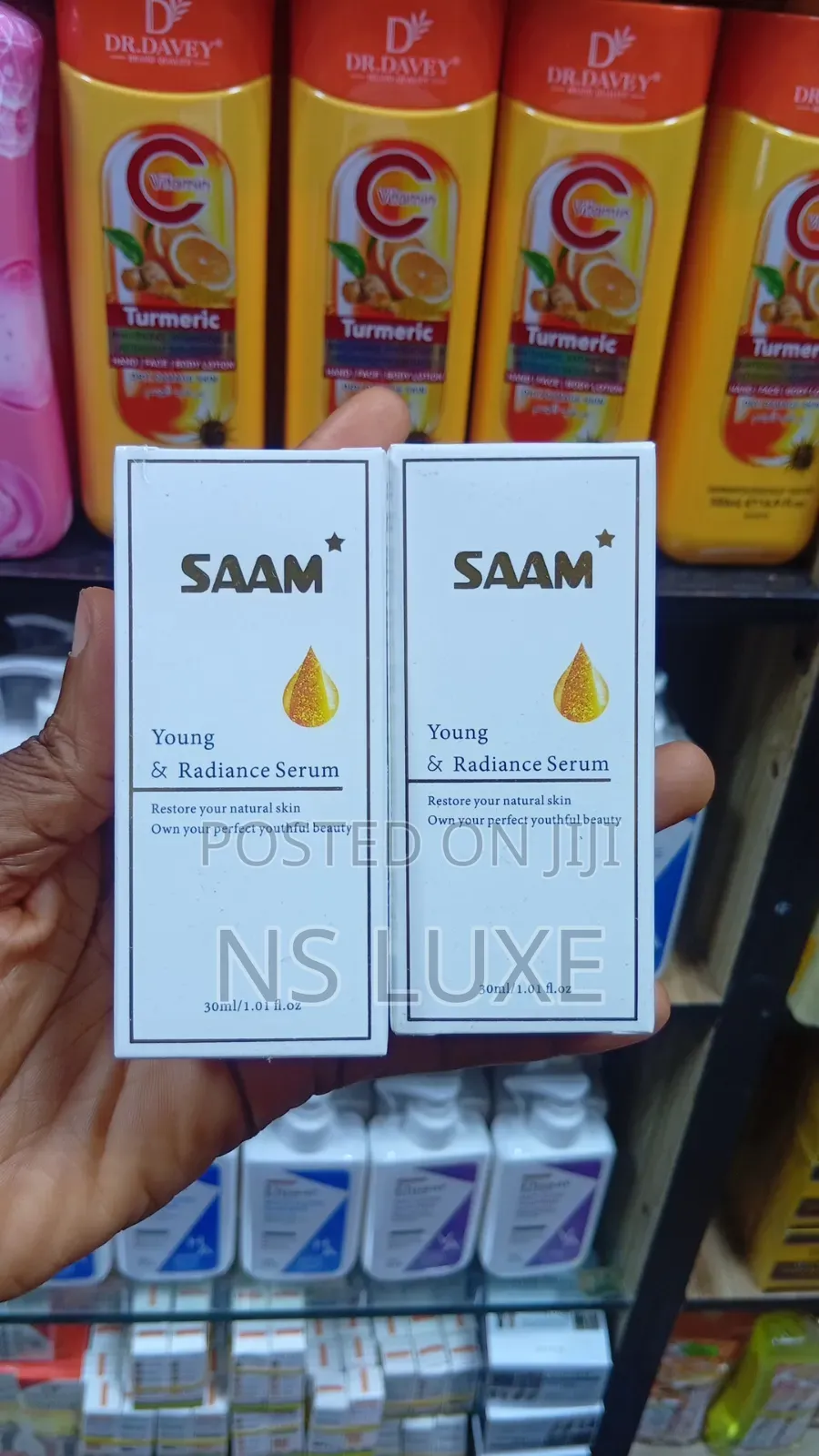 Saam Face Cream and Serum by 3pcs Each