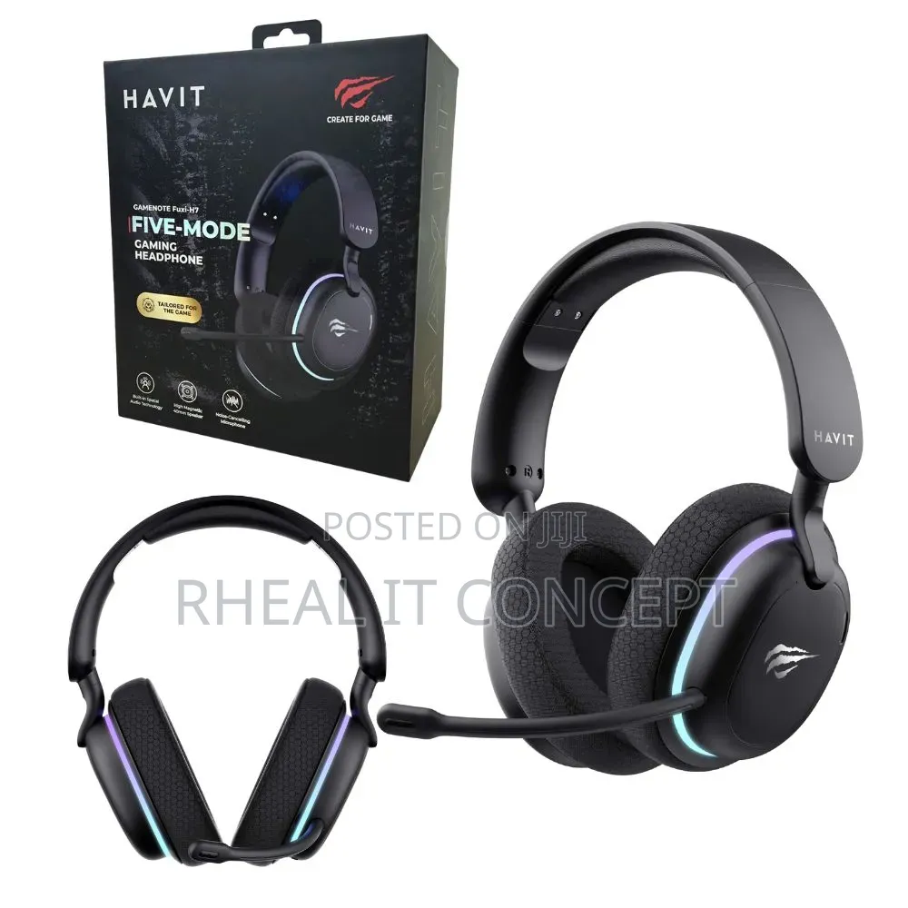 Havit Gamenote Fuxi-H7 Five Mode Gaming Headphone With Noise Canceling