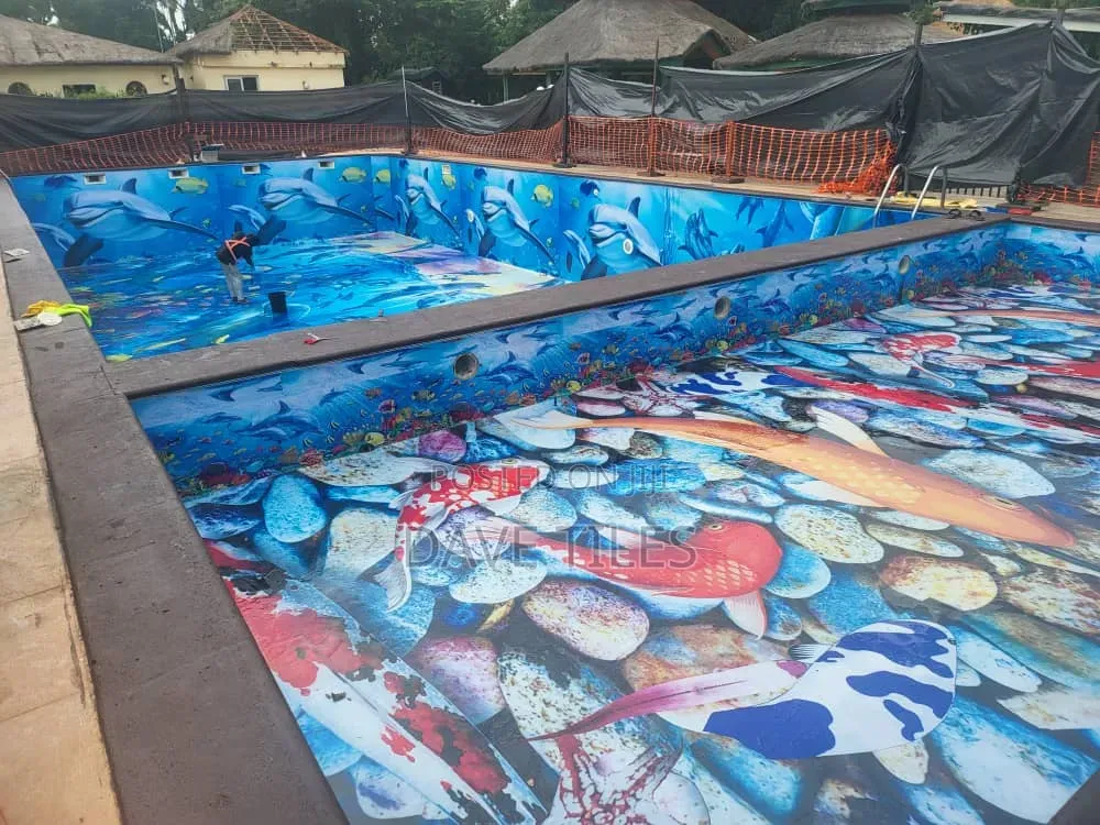 3d Epoxy Swimming Pool