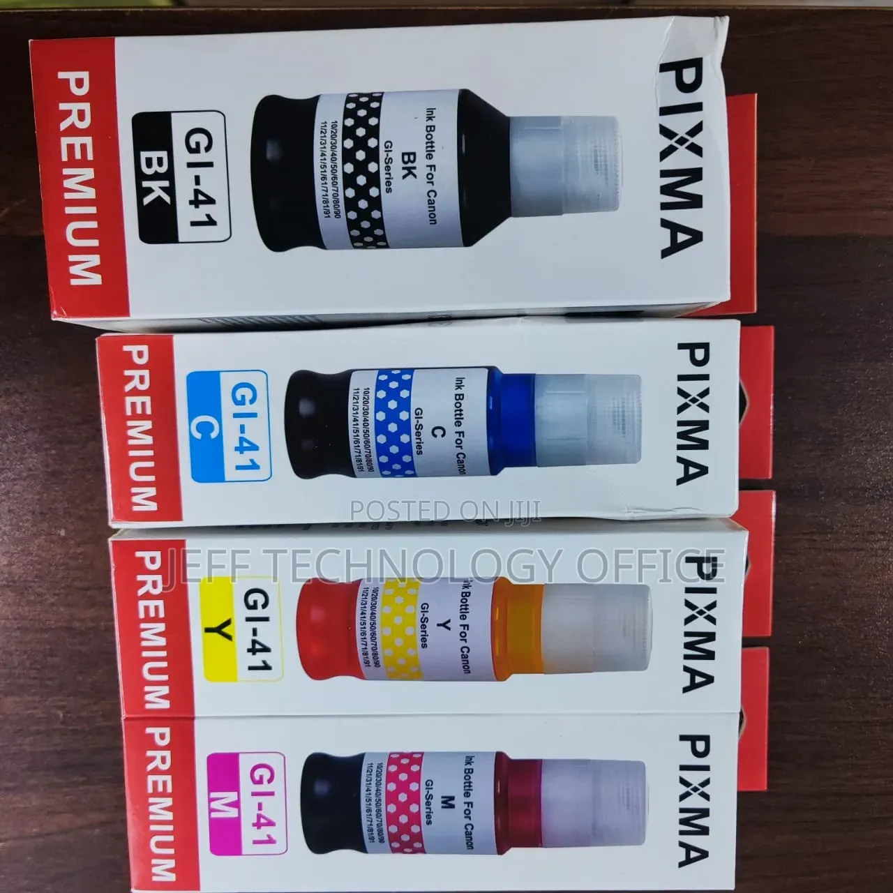 Canon PIXMA GI-41 Premium Compatible Refill Ink Bottles