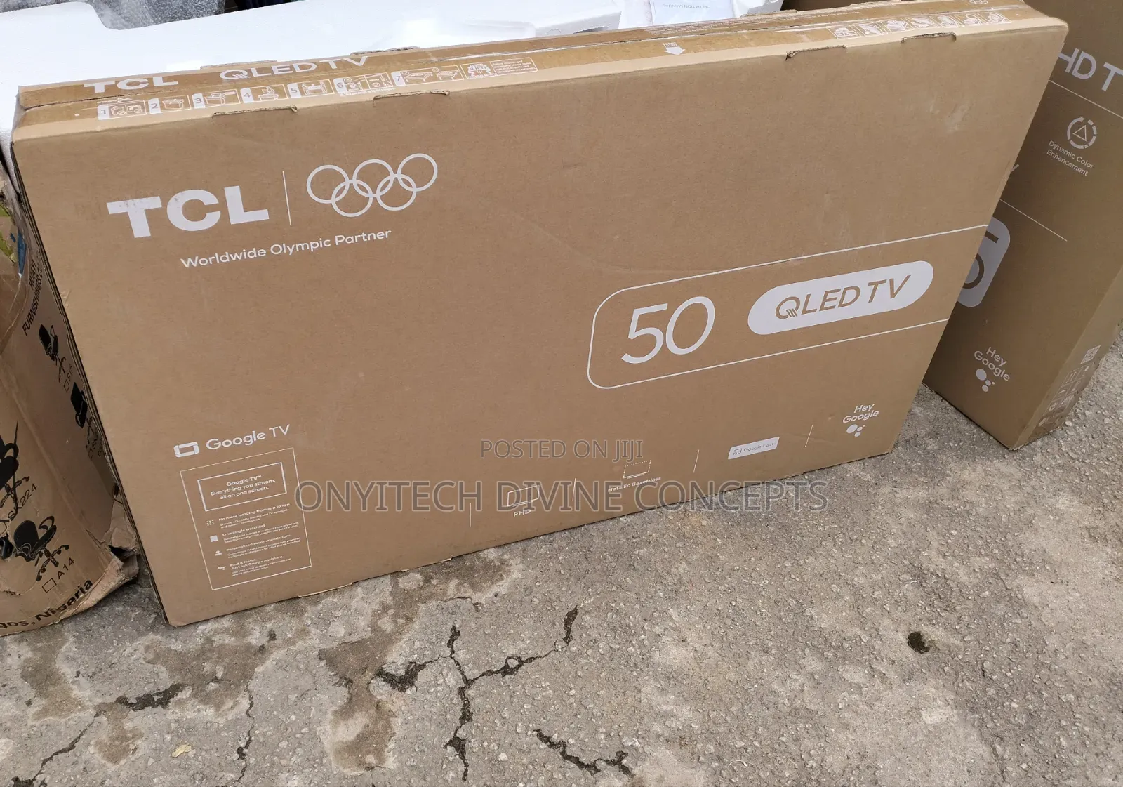 50" TCL Qled Google Smart TV With Stunning Picture Quality