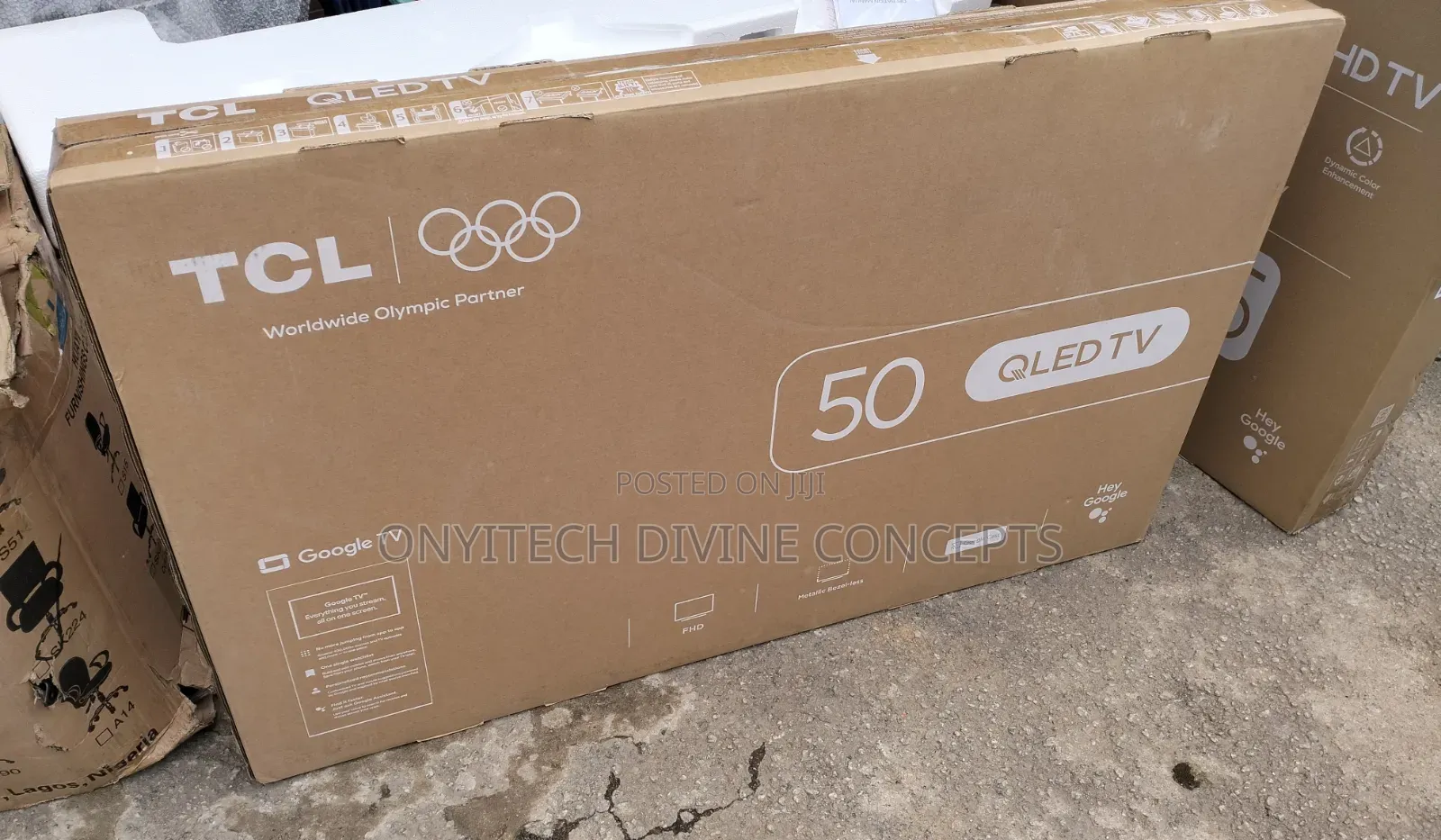 50" TCL Qled Google Smart TV With Stunning Picture Quality