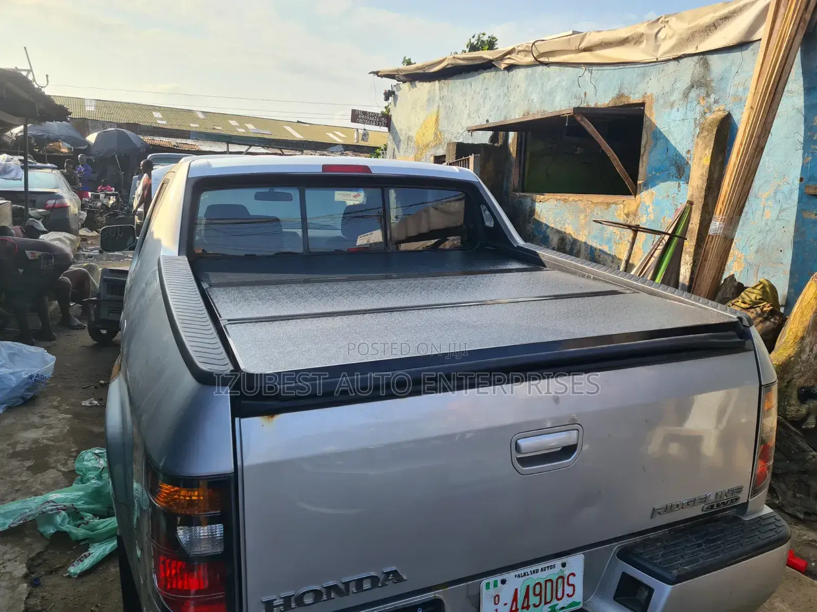 Honda Ridgeline Boot Cover Fiber Folding