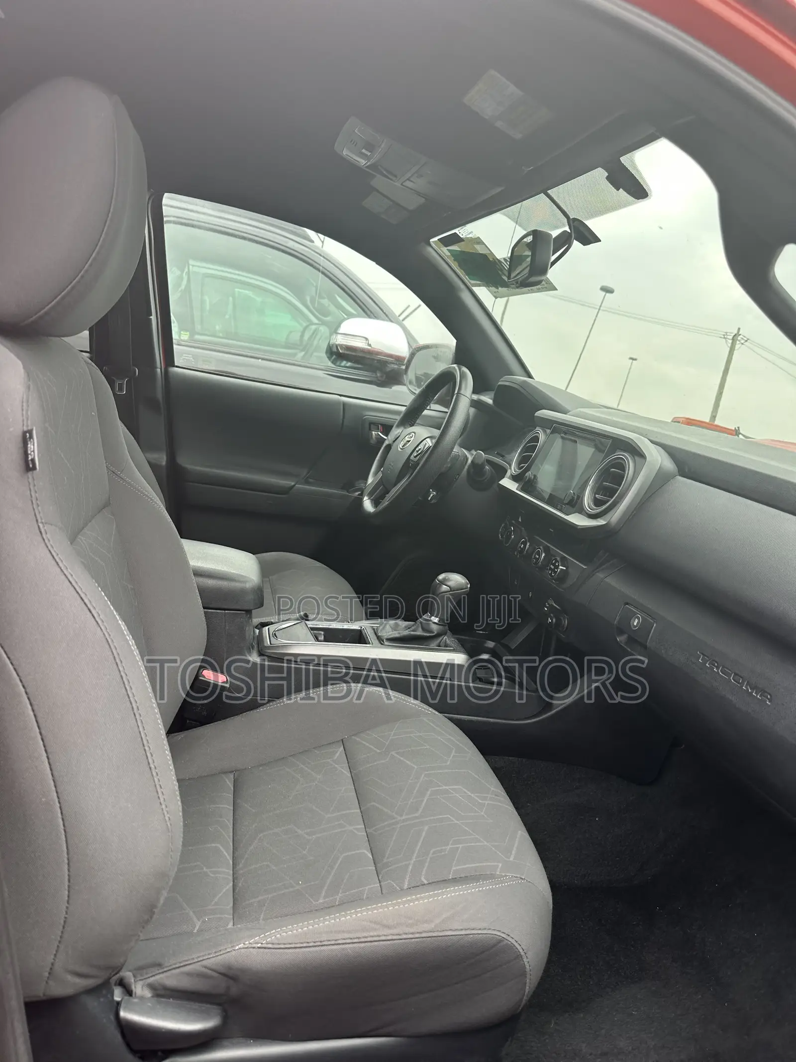 Toyota Tacoma Limited 2017 Red