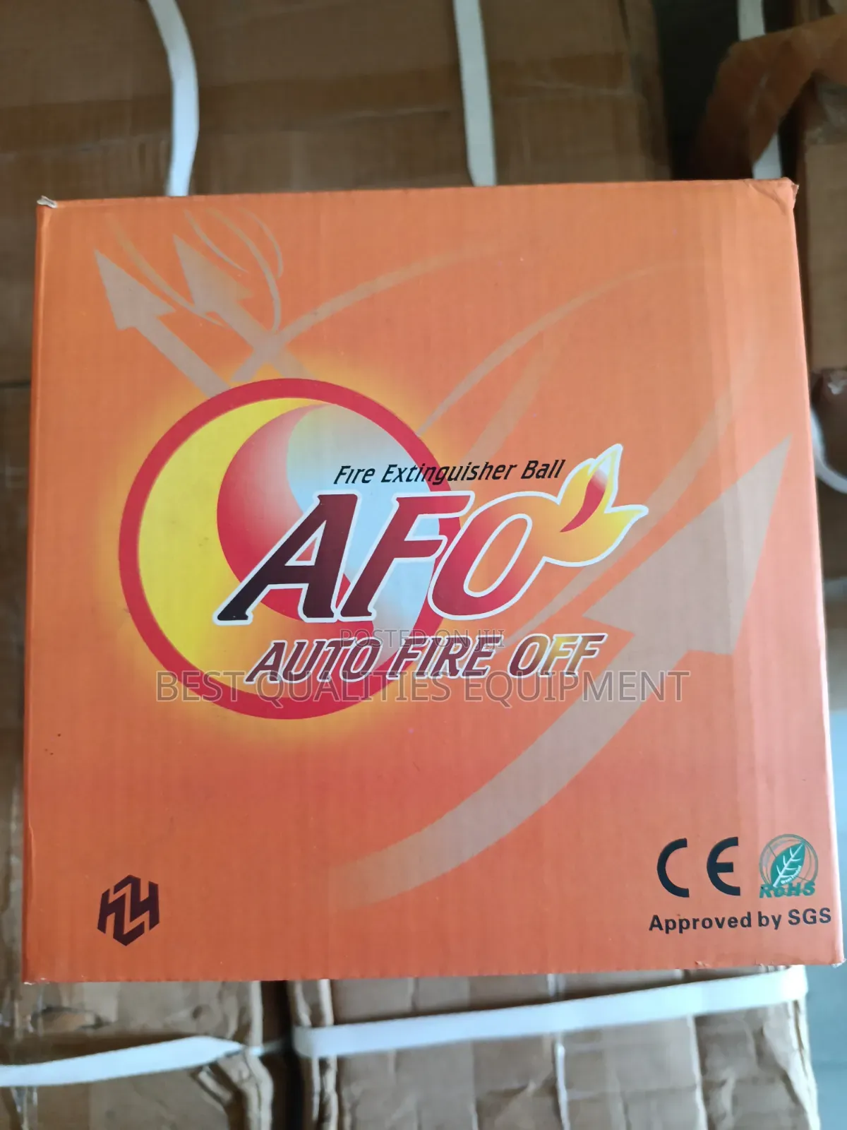 Auto Fire Off { Fire Extinguisher Ball }