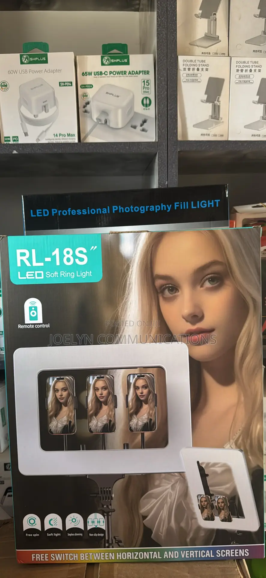 RL-18 Inches Square Ring Light